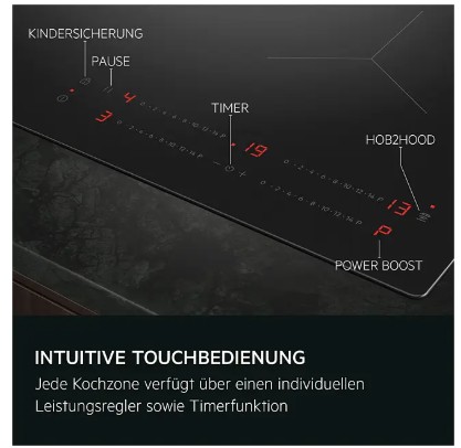 AEG TO64IA0FXB Autarkes Induktions-Kochfeld 60cm, Schwarz AEG TO64IA0FXB Autarkes Induktions-Kochfeld 60cm, Schwarz