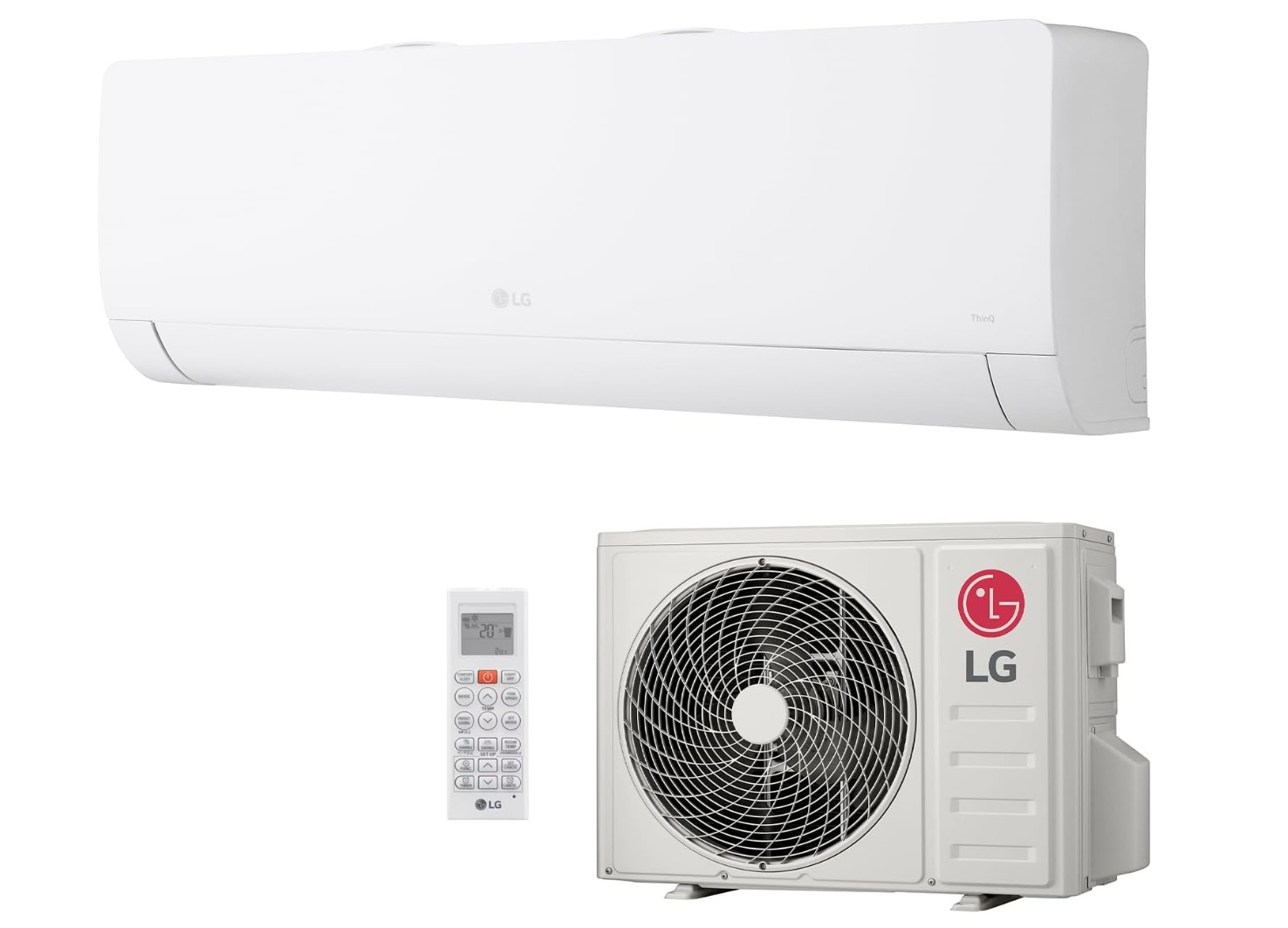 !!!Aktion!!! LG Split-Klimaanlage Standard WZ18AW. Wifi Set R32, 5,0 kW, A++ INKLUSIVE WIFI