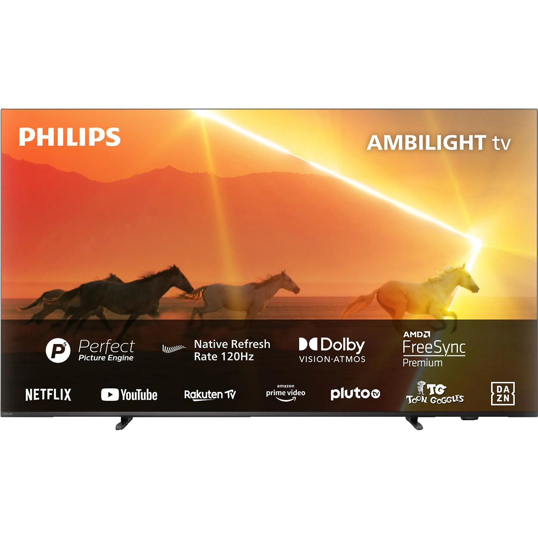 PHILIPS 55PML9008/12 LED TV (Flat, 55 Zoll / 139 cm, UHD 4K, SMART TV, Ambilight) - B Ware [sehr gut]