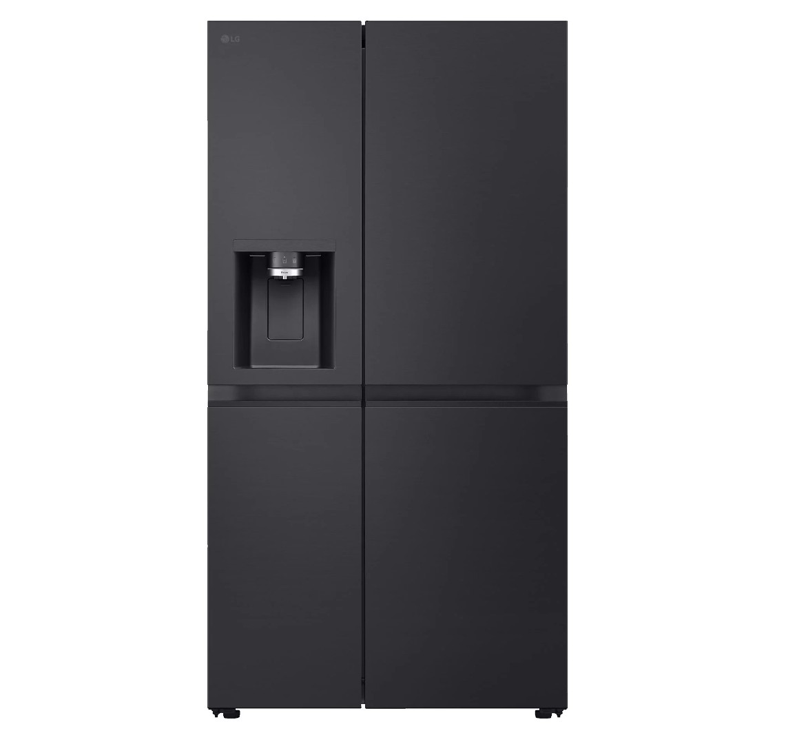 LG GSLE91EVAB Side-by-Side Kühlkombination 623 l, Essence Black Steel - B Ware [sehr gut]