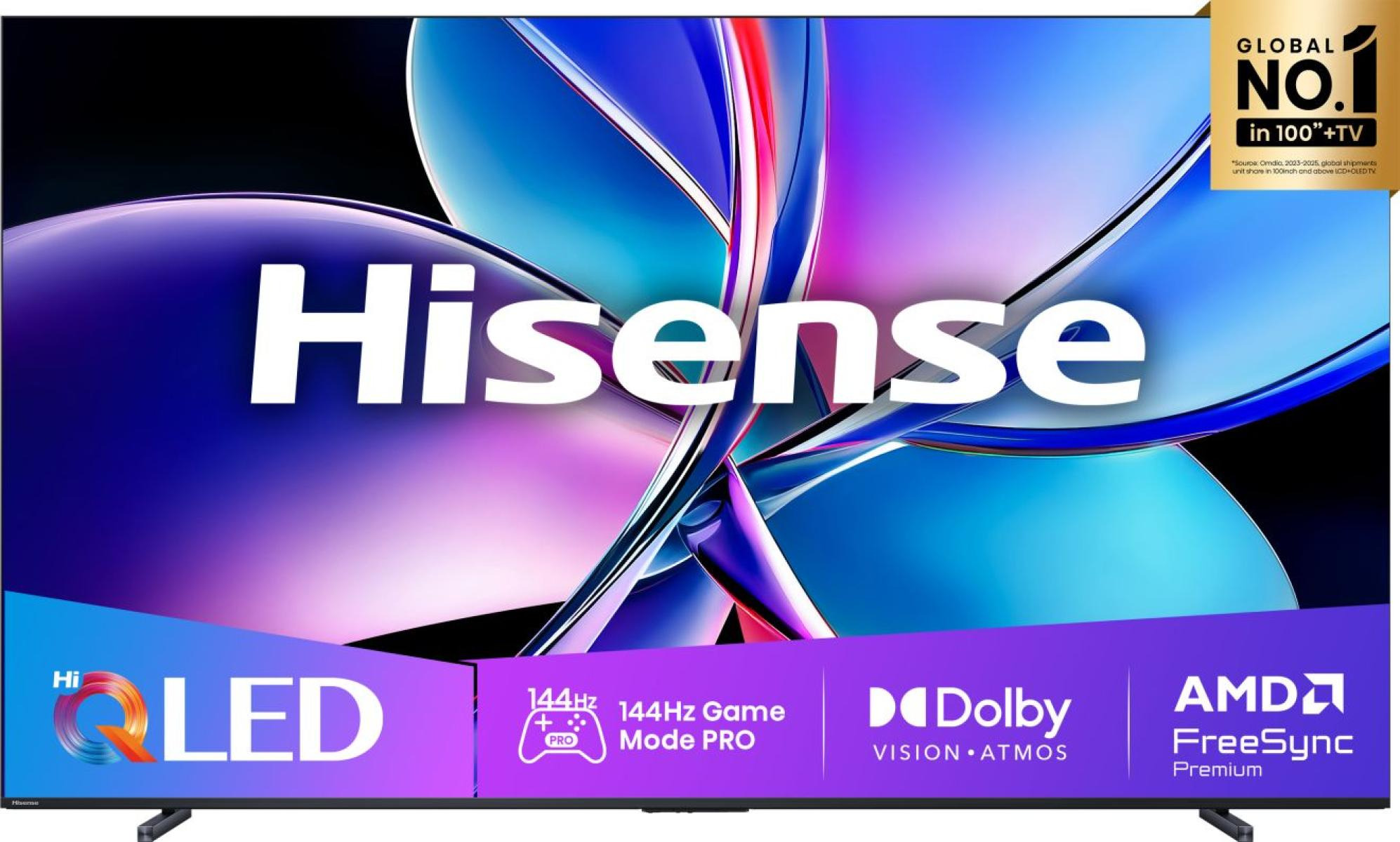 *Lieferung bis in Ihre Wohnung* Hisense E7Q PRO Hi-QLED 2,53 m (100") 4K Ultra HD Smart-TV, Schwarz *Lieferung bis in Ihre Wohnung* Hisense E7Q PRO Hi-QLED 2,53 m (100") 4K Ultra HD Smart-TV, Schwarz