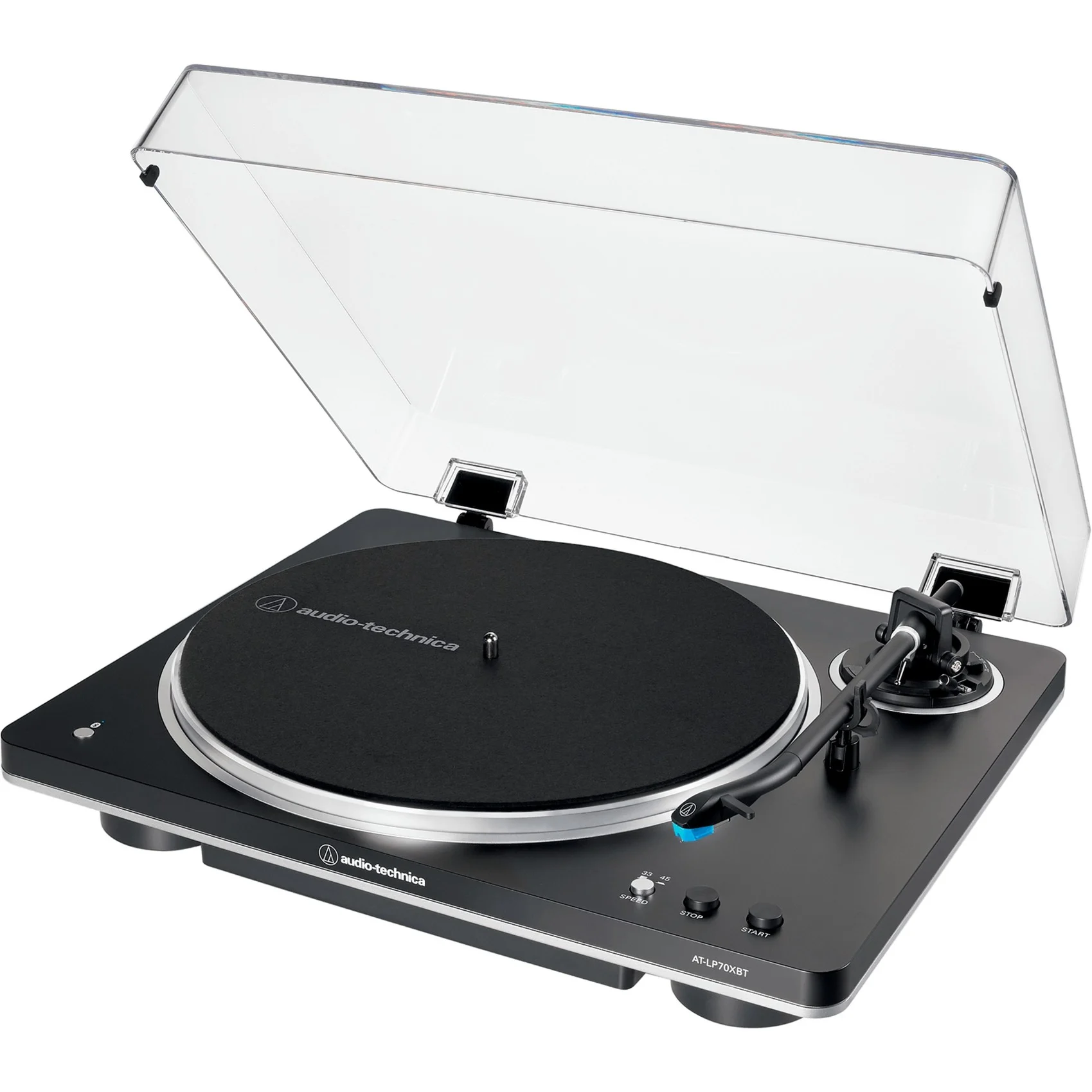 Audio-Technica AT-LP70XBTBS Plattenspieler schwarz/silber - B Ware [sehr gut]