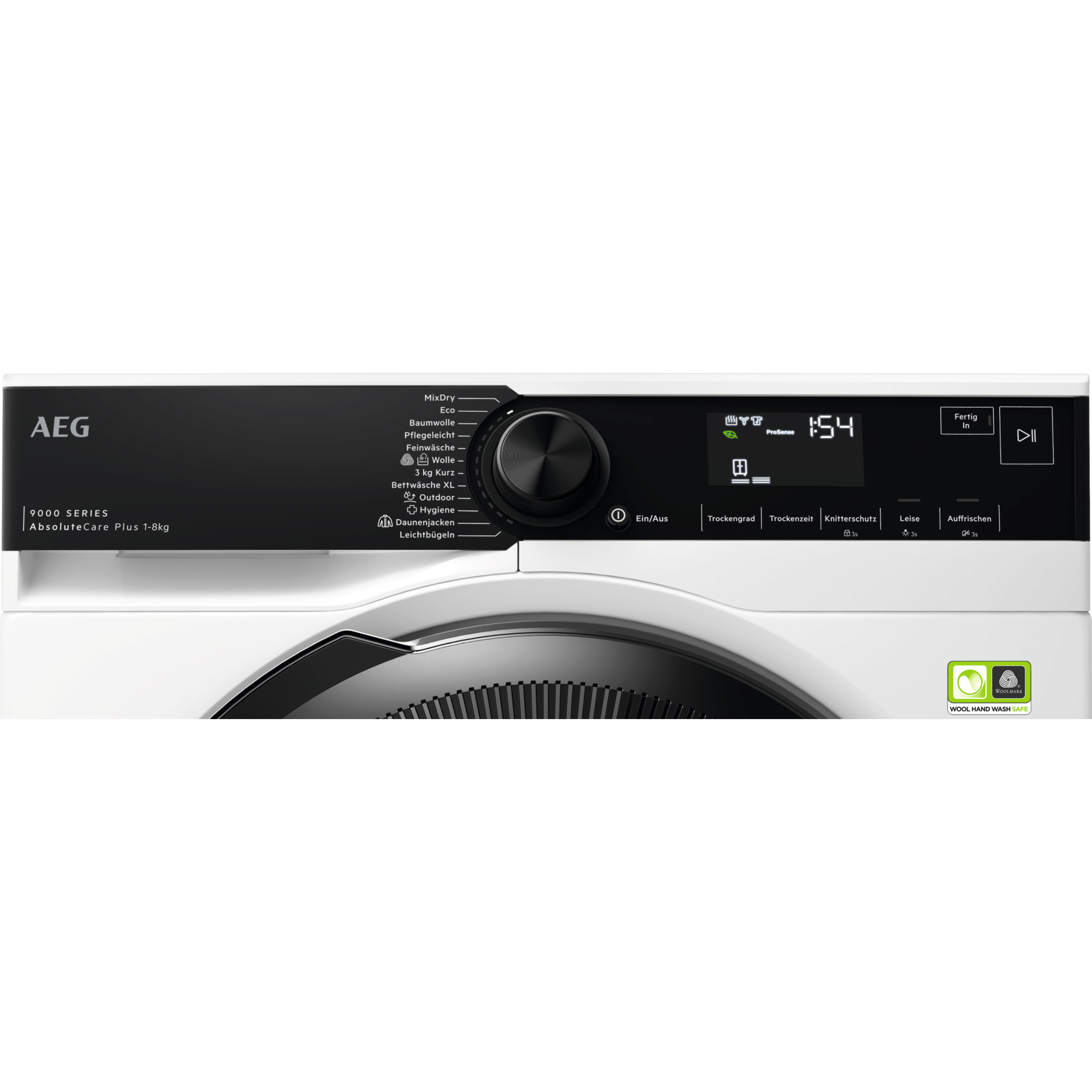 AEG Serie 9000X TR9XW80880 Wärmepumpentrockner 8 kg mit AbsoluteCare® Pro, Weiß AEG Serie 9000X TR9XW80880 Wärmepumpentrockner 8 kg mit AbsoluteCare® Pro, Weiß