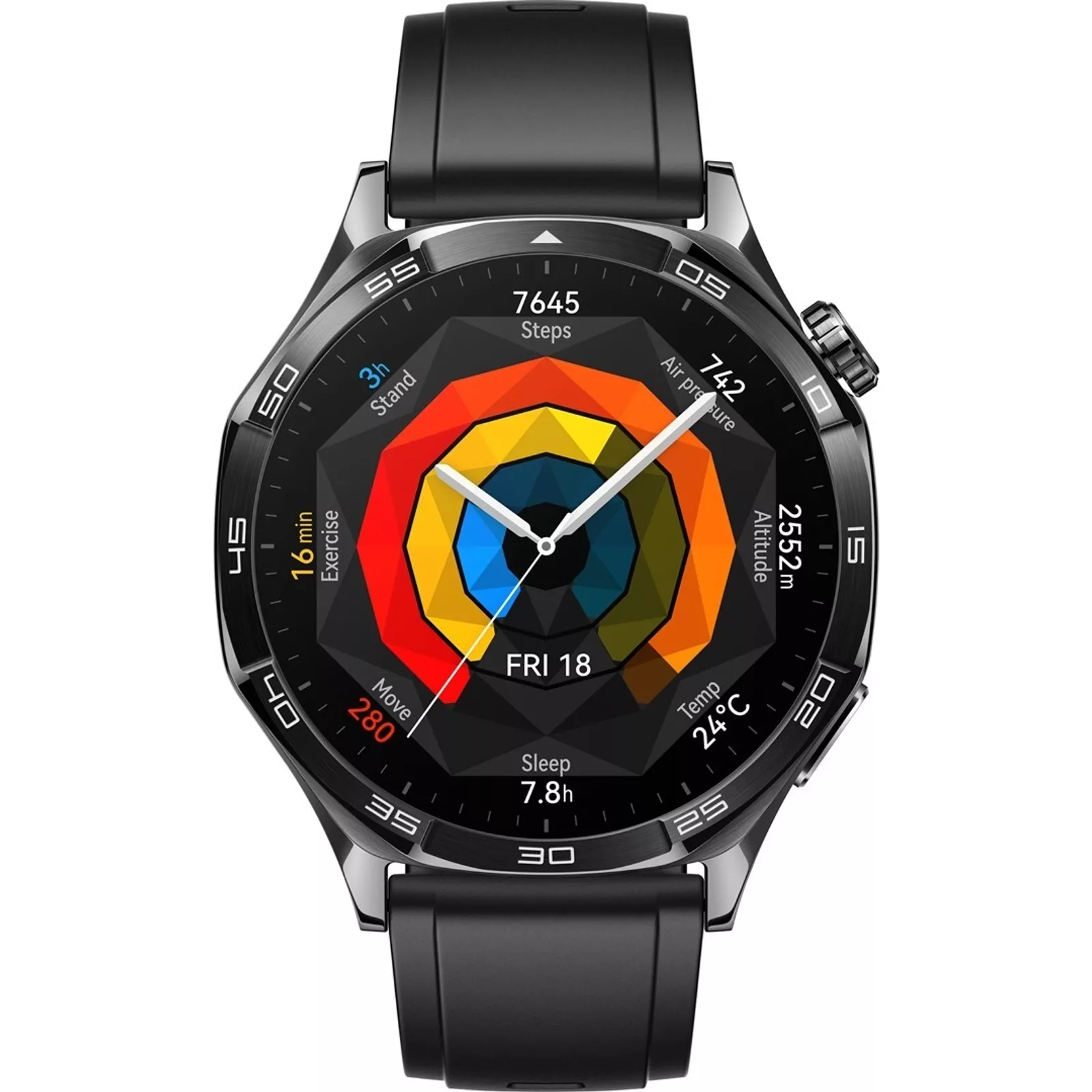 Huawei Watch GT5 46mm, Schwarz Smartwatch (Herzfrequenzmessung, Schrittzähler) - B Ware [sehr gut]