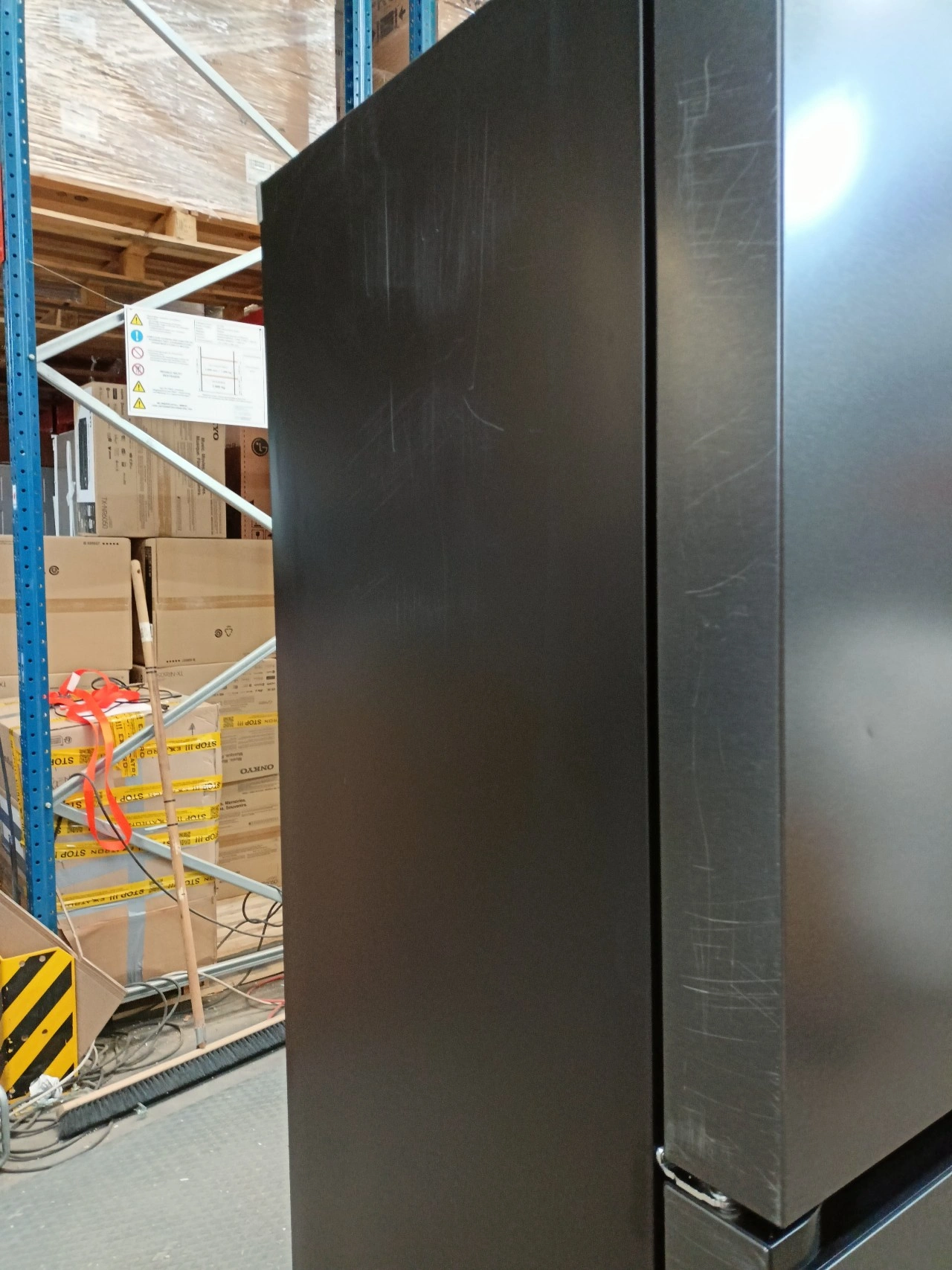 LG GMV860EPDE SLIM Multi-Door Kühlschrank mit InstaView, 530 L, Schwarz - B Ware - [gut]