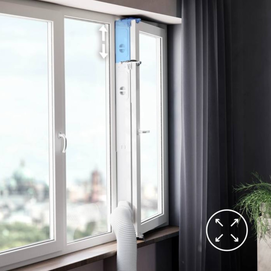 AEG AWKIT5 Premium Window-Kit für Comfort 6000 Klimageräte, Weiß AEG AWKIT5 Premium Window-Kit für Comfort 6000 Klimageräte, Weiß