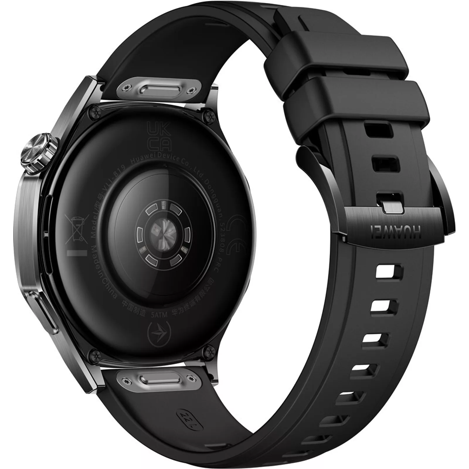 Huawei Watch GT5 46mm, Schwarz Smartwatch (Herzfrequenzmessung, Schrittzähler) - B Ware [sehr gut]