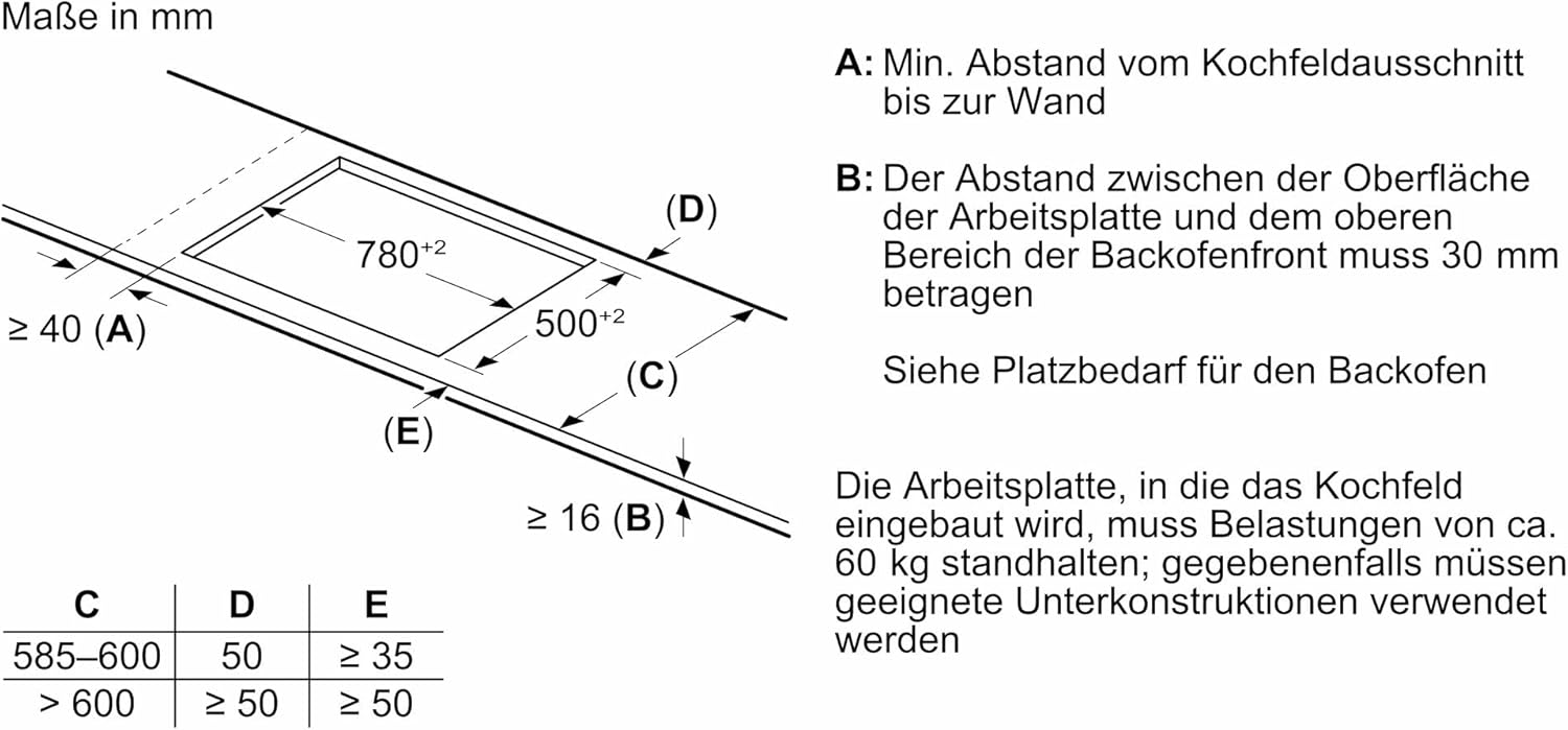 Bosch Serie 6 PVS845HB1E Smartes Induktionskochfeld (autark) 80 cm, Schwarz Bosch Serie 6 PVS845HB1E Smartes Induktionskochfeld (autark) 80 cm, Schwarz