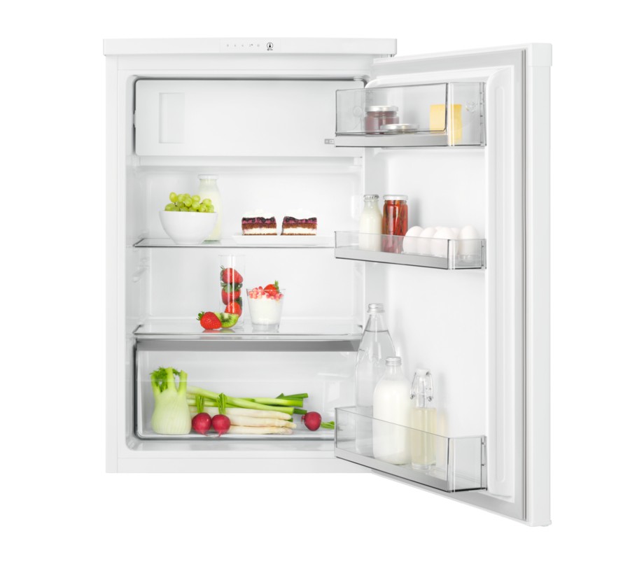 AEG RTS811DXAW Freistehender Tisch-Kühlschrank mit Gefrierfach 120L, Weiß - B Ware [akzeptabel]