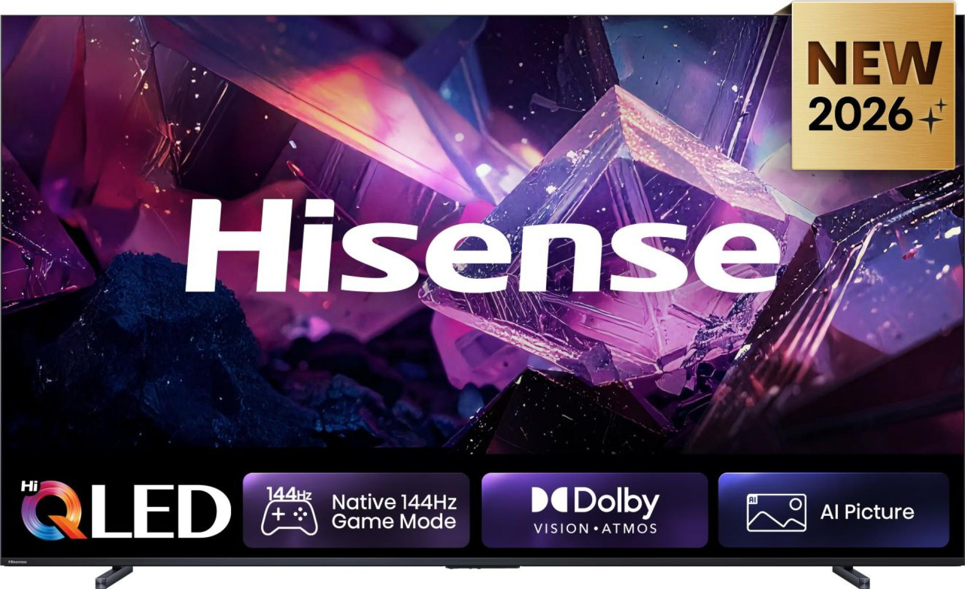 *Lieferung bis in Ihre Wohnung* Hisense E7S PRO Hi-QLED 2,53 m (100") 4K Ultra HD Smart-TV, Schwarz *Lieferung bis in Ihre Wohnung* Hisense E7S PRO Hi-QLED 2,53 m (100") 4K Ultra HD Smart-TV, Schwarz
