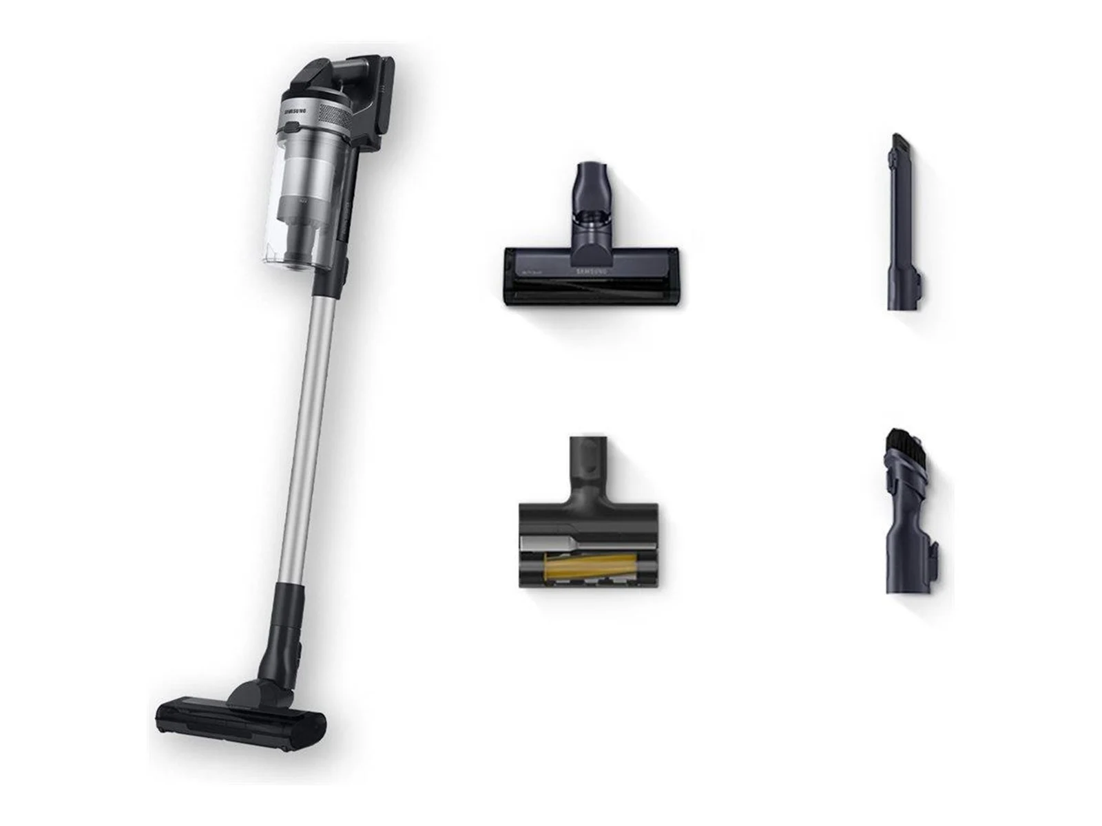 Samsung Staubsauger VS15A60AGR5 Jet 65 Pet, Leistung 150 W, kabelloser Staubsauger, bis zu 40 Minuten Akkulaufzeit Samsung Staubsauger VS15A60AGR5 Jet 65 Pet, Leistung 150 W, kabelloser Staubsauger, bis zu 40 Minuten Akkulaufzeit