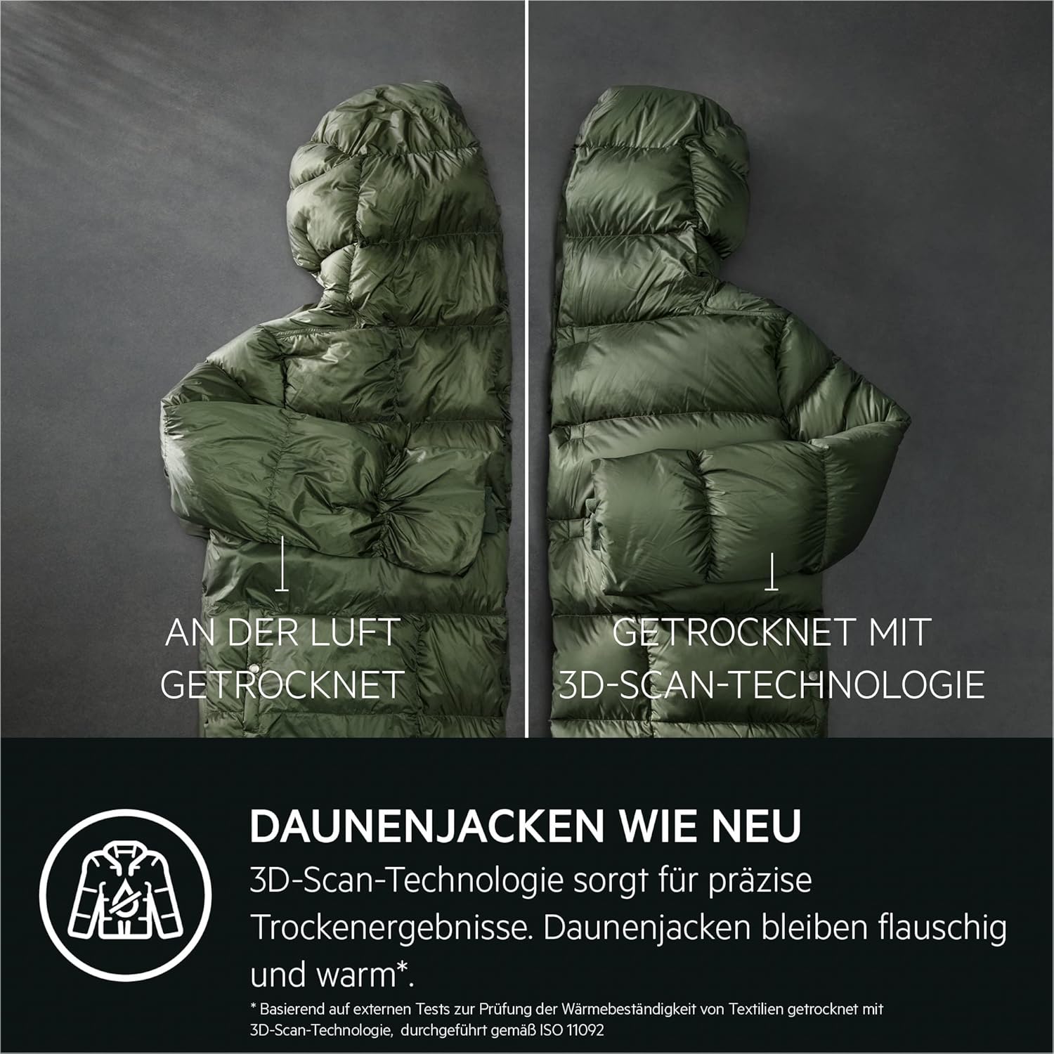 AEG Serie 9000 TR9T75680 Wärmepumpentrockner 8 kg mit AbsoluteCare Plus, Weiß AEG Serie 9000 TR9T75680 Wärmepumpentrockner 8 kg mit AbsoluteCare Plus, Weiß