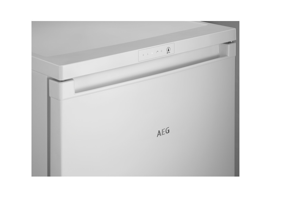 AEG RTS811DXAW Freistehender Tisch-Kühlschrank mit Gefrierfach 120L, Weiß - B Ware [akzeptabel]
