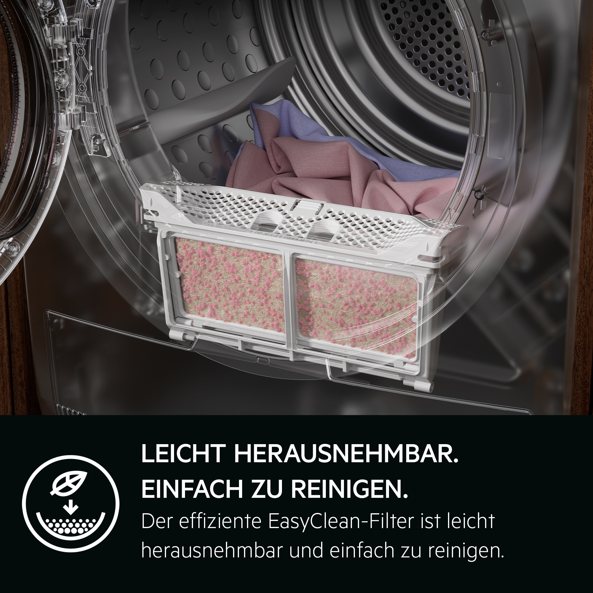 AEG Serie 9000 TR9M75680 Wärmepumpentrockner mit AbsoluteCare®Plus 8 kg, Weiß