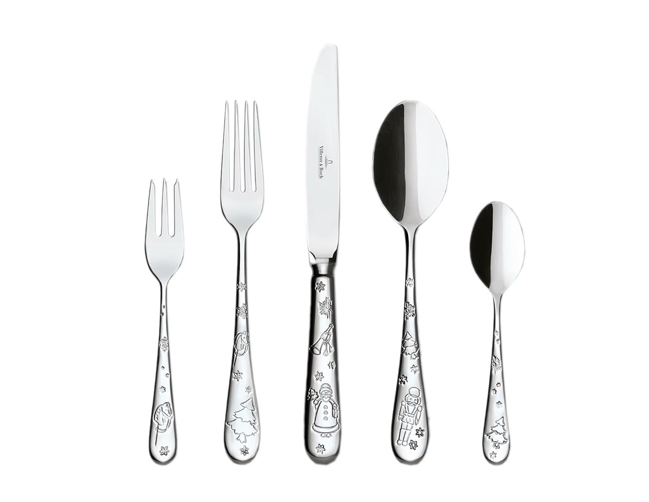 Villeroy & Boch Toy's Delight Besteckset 30tlg., Silber Platin