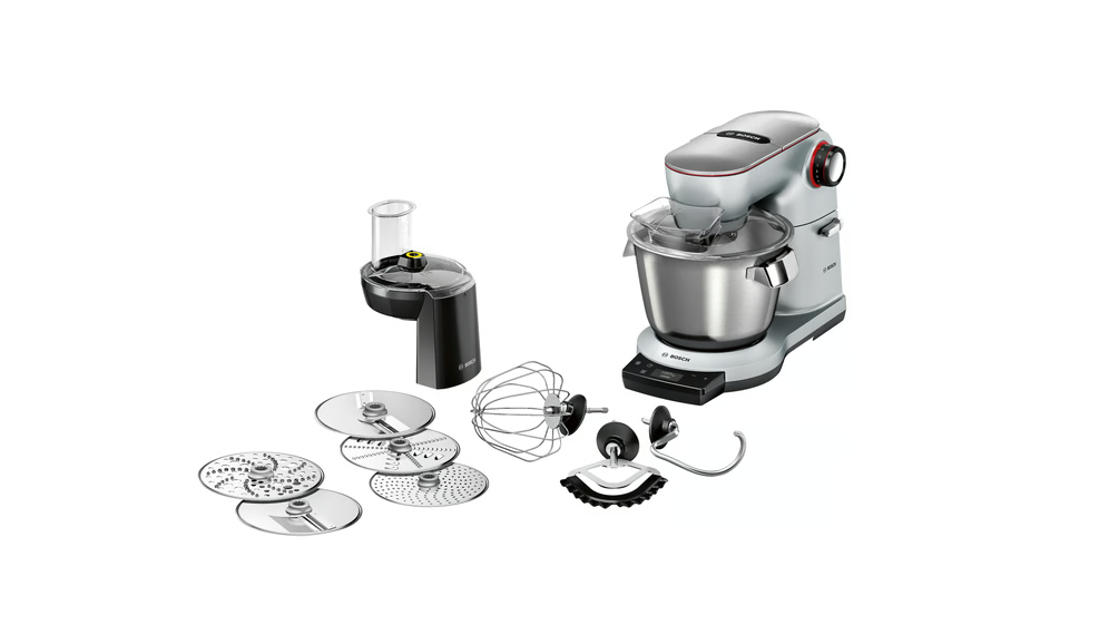 Bosch OptiMUM MUM9DX5S31 Küchenmaschine mit Waage 1600W, Silber Bosch OptiMUM MUM9DX5S31 Küchenmaschine mit Waage 1600W, Silber