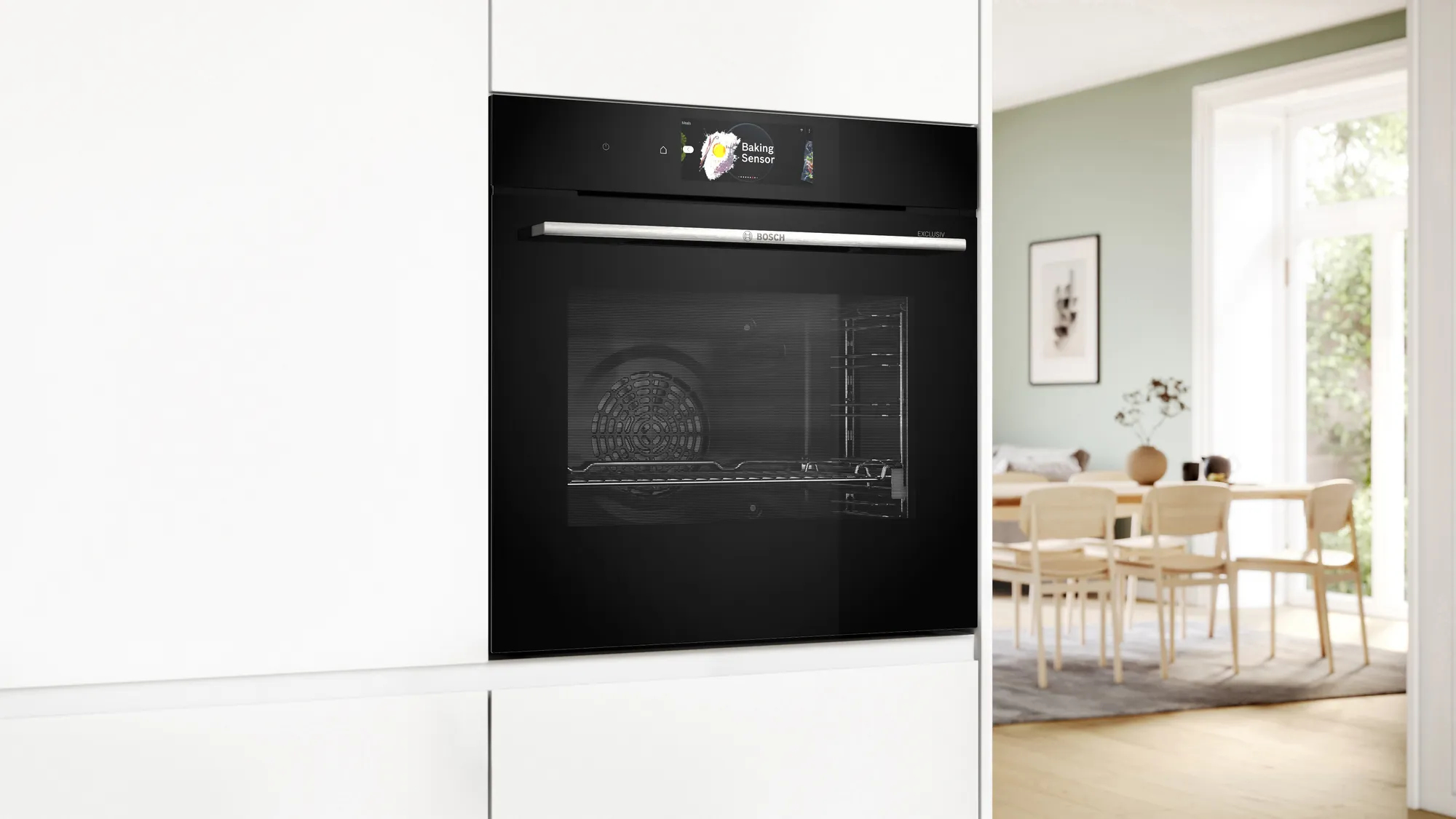 Bosch Serie 8 HBG778NB1 Smarter Einbau-Backofen 60 x 60 cm, Schwarz Bosch Serie 8 HBG778NB1 Smarter Einbau-Backofen 60 x 60 cm, Schwarz