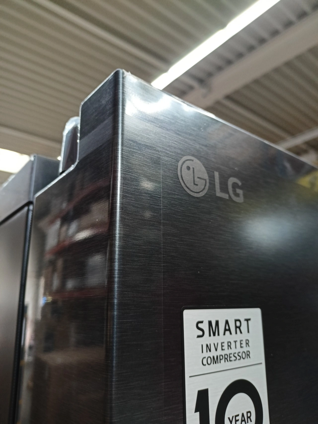 LG GMG861EPAE InstaView® SLIM Multi-Door Kühlschrank mit Gefrierfach 508 l, Schwarz Matt - B Ware [akzeptabel]