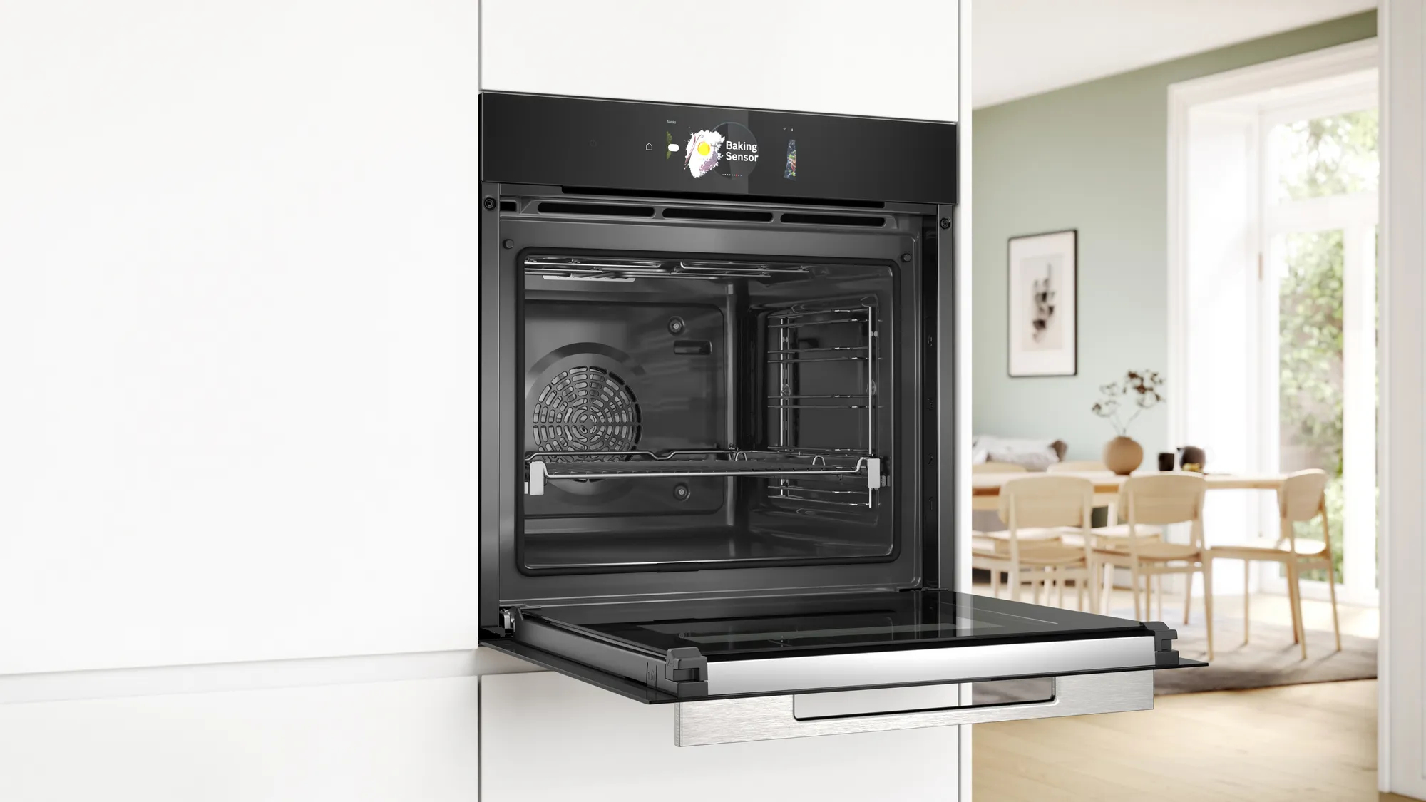 Bosch Serie 8 HBG778NB1 Smarter Einbau-Backofen 60 x 60 cm, Schwarz Bosch Serie 8 HBG778NB1 Smarter Einbau-Backofen 60 x 60 cm, Schwarz