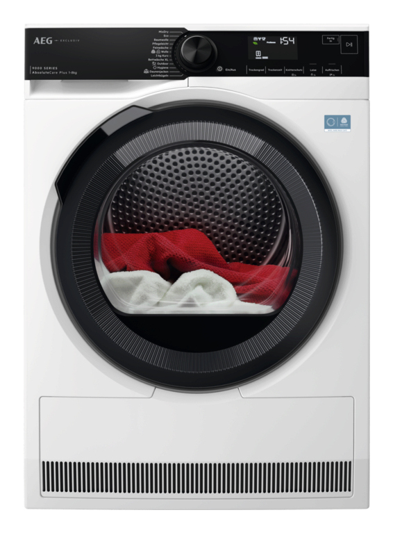 AEG Serie 9000 TR9M75680 Wärmepumpentrockner mit AbsoluteCare®Plus 8 kg, Weiß AEG Serie 9000 TR9M75680 Wärmepumpentrockner mit AbsoluteCare®Plus 8 kg, Weiß