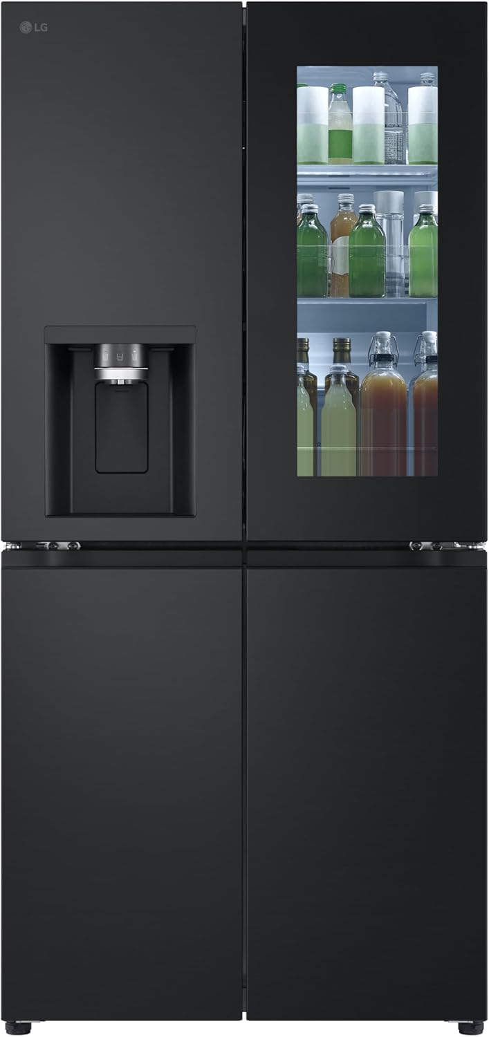 !!!Aktion!!! LG GMG761EPAE(baugleich LG GMG861EPAE) InstaView® SLIM Multi-Door Kühlschrank mit Gefrierfach 508 l, Schwarz Matt !!!Aktion!!! LG GMG761EPAE(baugleich LG GMG861EPAE) InstaView® SLIM Multi-Door Kühlschrank mit Gefrierfach 508 l, Schwarz Matt