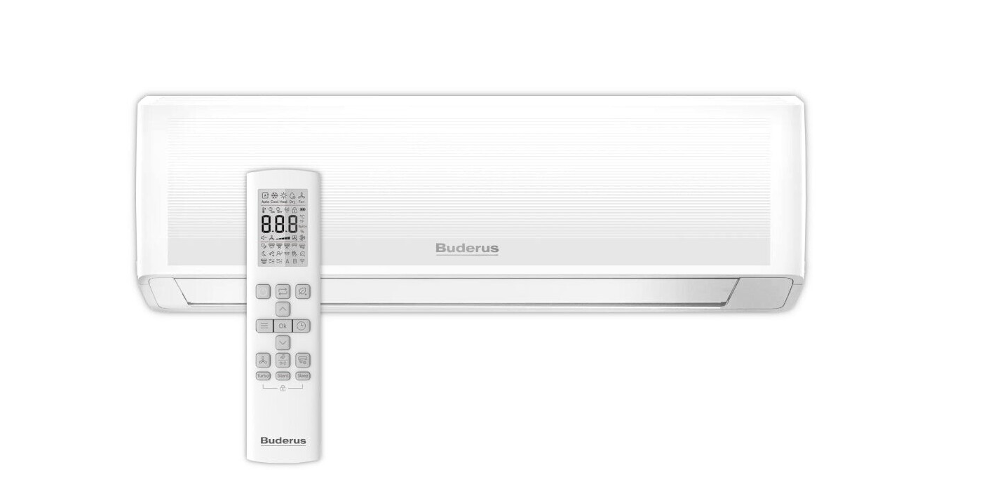 Buderus Split-Klimagerät Logacool AC186i.3, 2,6 kW Inneneinheit (7733702821) - Weiß Buderus Split-Klimagerät Logacool AC186i.3, 2,6 kW Inneneinheit (7733702821) - Weiß
