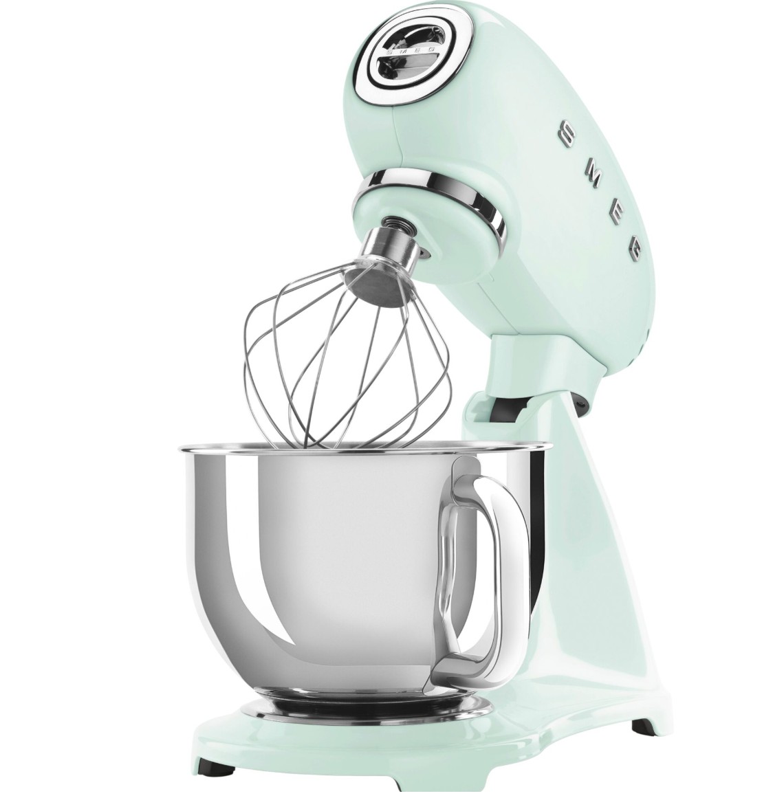 SMEG SMF03PGEU Küchenmaschine 50´s Retro Design 800W, Pastellgrün - B Ware [sehr gut]