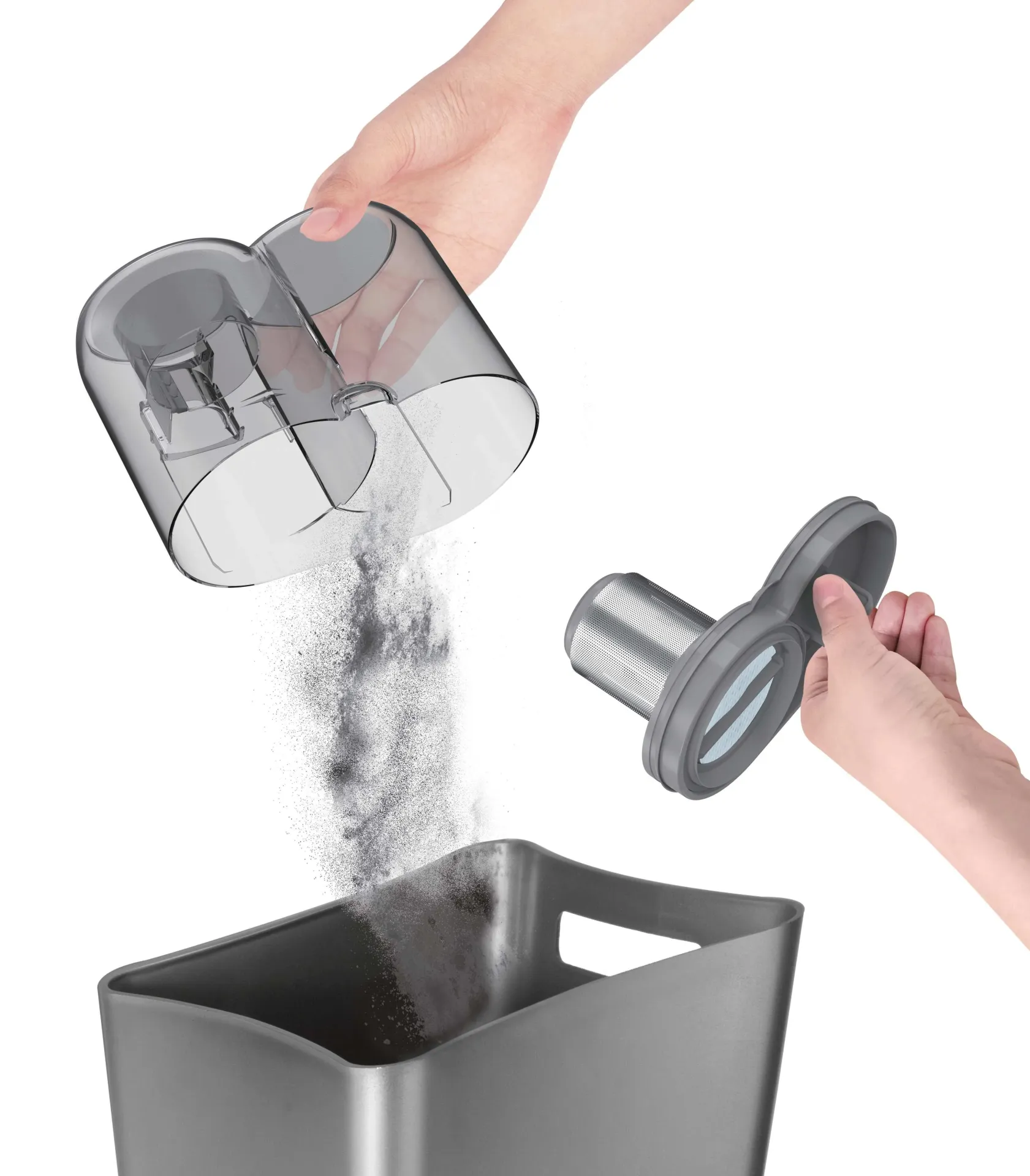 Hoover HMC5 Matratzen-Handstaubsauger Beutellos, Weiß - B Ware [akzeptabel]