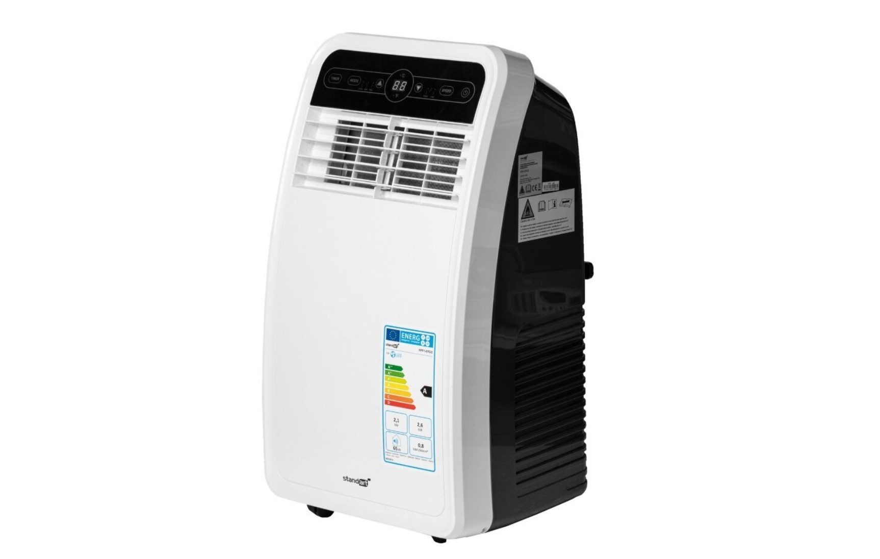 Standart YPF1-07C/3/3 Mobiles Klimagerät 2,1 kW, Weiß