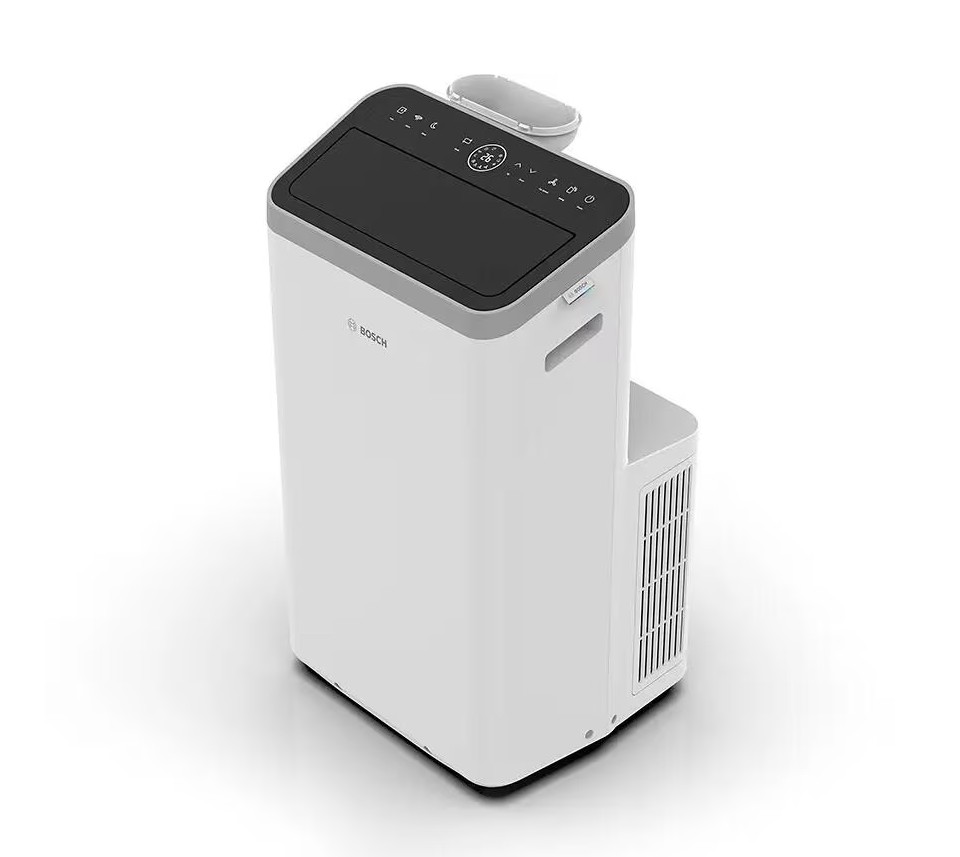 Bosch Cool 5100 Mobiles Klimagerät für Räume bis zu 46 m², 3,4 kW, Weiß