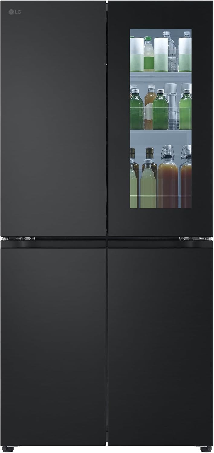 LG GMV860EPDE SLIM Multi-Door Kühlschrank mit InstaView® 530 L, Schwarz LG GMV860EPDE SLIM Multi-Door Kühlschrank mit InstaView® 530 L, Schwarz