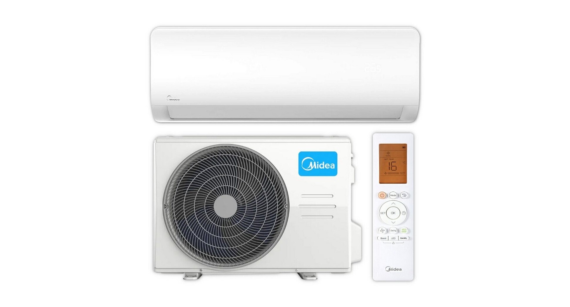 Midea Split-Klimaanlage Xtreme Save Light KAGF-12NXD1-B1 Set R32., 3,5 kW, A++ INKLUSIVE WIFI Midea Split-Klimaanlage Xtreme Save Light KAGF-12NXD1-B1 Set R32., 3,5 kW, A++ INKLUSIVE WIFI