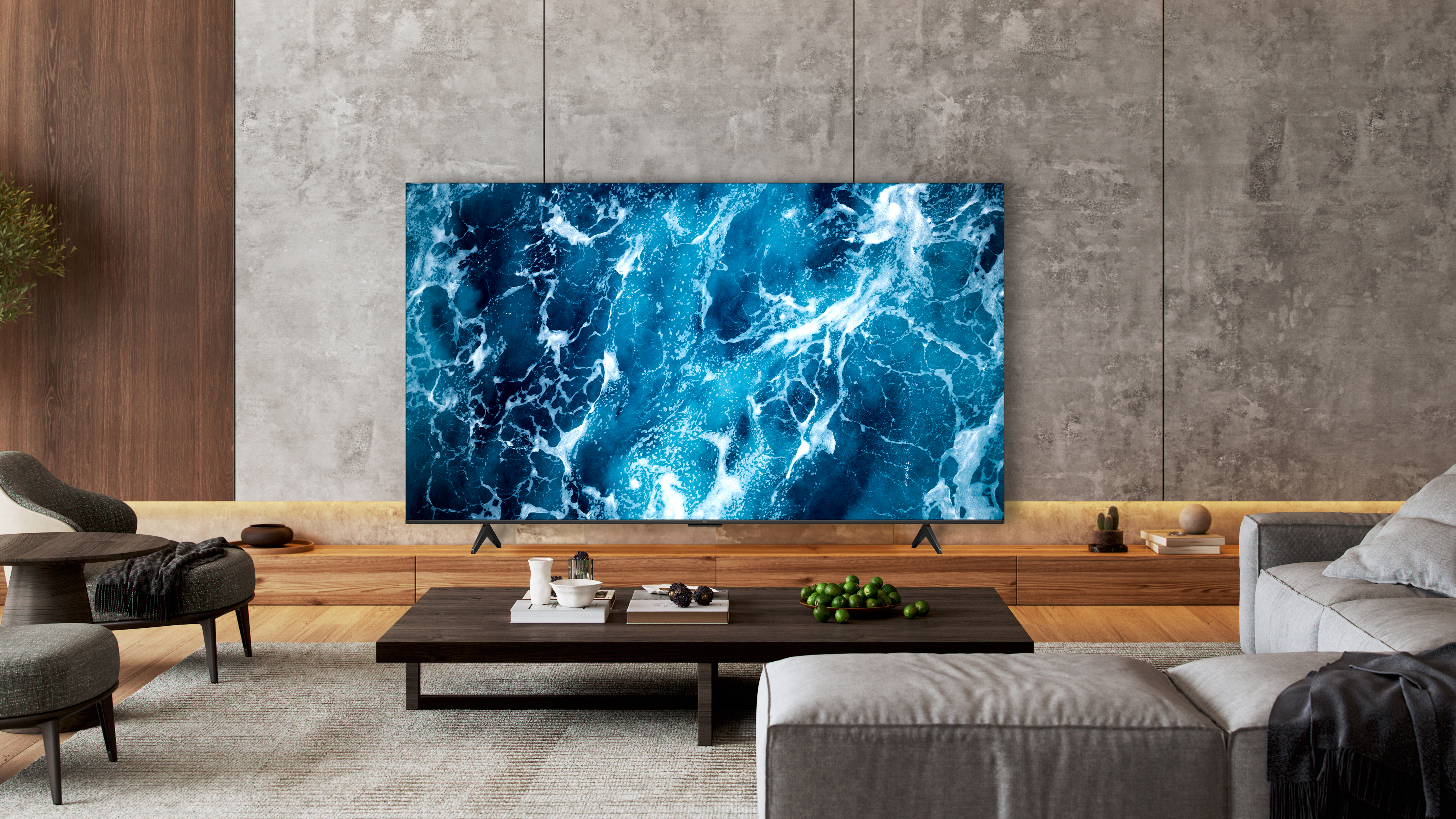 TCL 75T69C QLED 190,5 cm (75") 4K Ultra HD Smart-TV, Schwarz