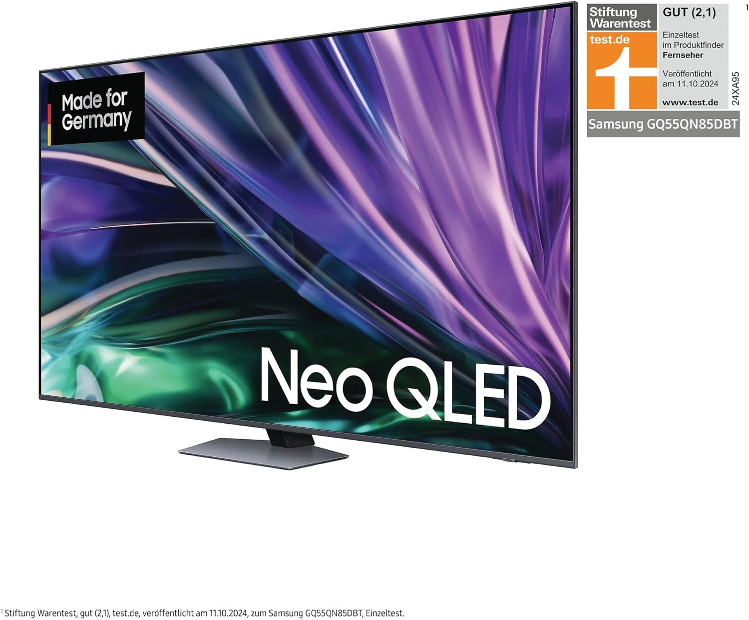 %Sale% Samsung QN85D GQ55QN85DBT Neo QLED 139,7 cm (55") 4K AI UHD Smart-TV %Sale% Samsung QN85D GQ55QN85DBT Neo QLED 139,7 cm (55") 4K AI UHD Smart-TV