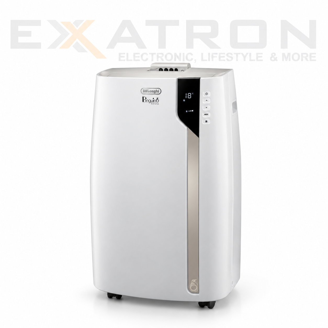 De'Longhi Pinguino PAC EX93 Mobiles Klimagerät für Räume bis zu 34m², Weiß - B Ware [sehr gut]