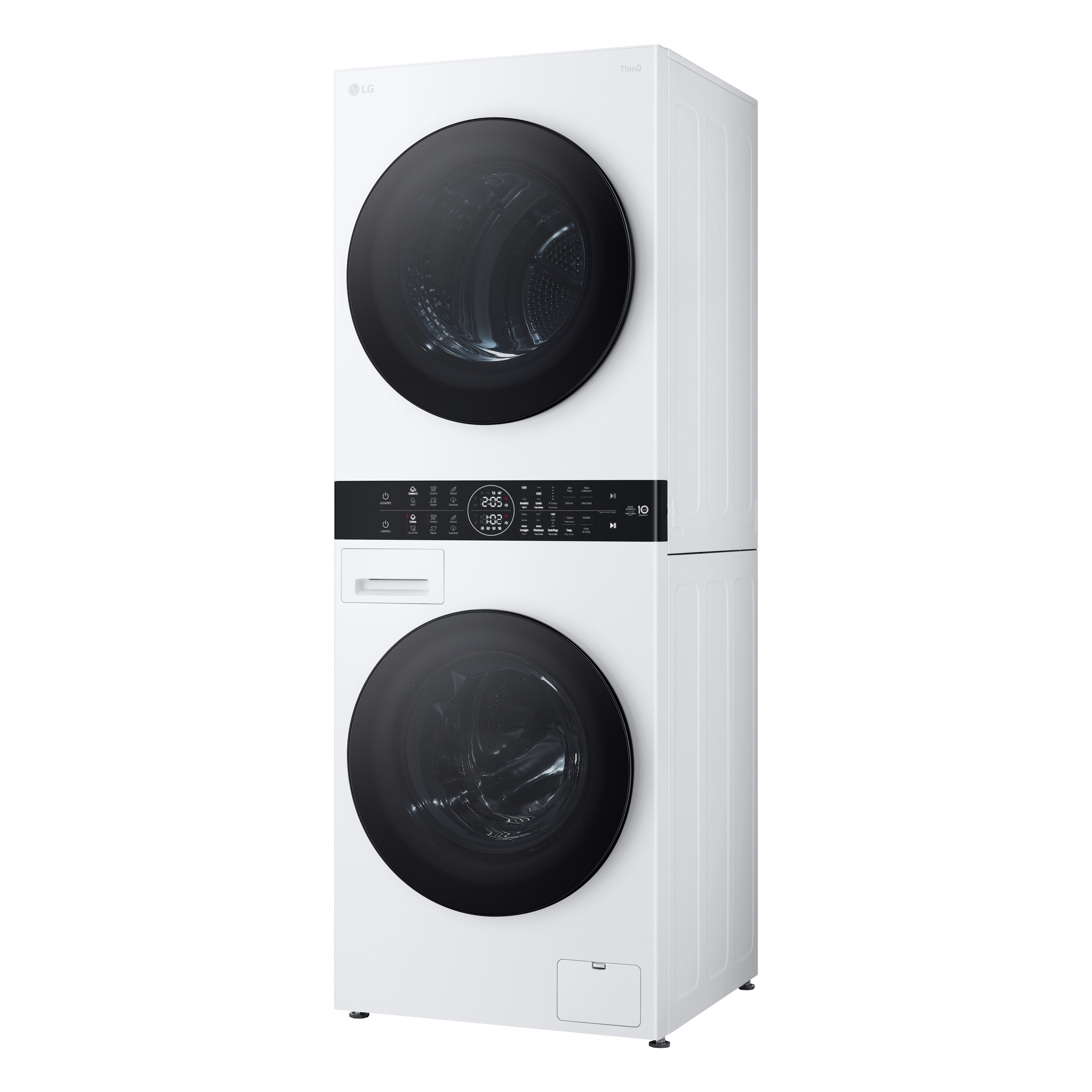 LG Washtower WT1210WWF Waschmaschine 12kg und Trockner 10 kg, Weiß