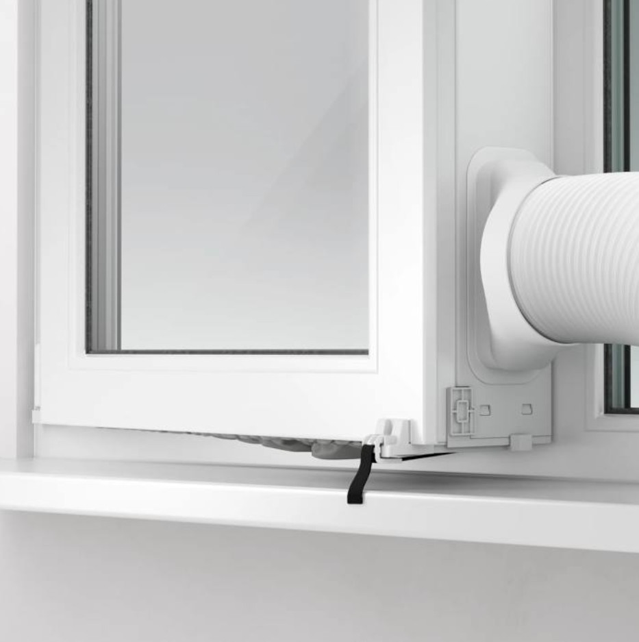AEG AWKIT5 Premium Window-Kit für Comfort 6000 Klimageräte, Weiß