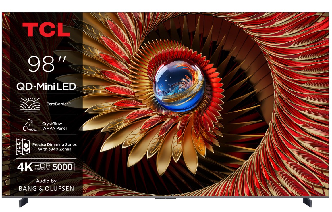 !!!Aktion!!! TCL 98C8K aka 98Q8C QD MiniLED 2,49 m (98") 4K Ultra HD Smart-TV, Schwarz !!!Aktion!!! TCL 98C8K aka 98Q8C QD MiniLED 2,49 m (98") 4K Ultra HD Smart-TV, Schwarz