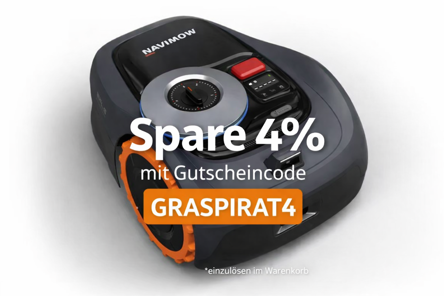 !!!Aktion!!! Segway Navimow i108E Mähroboter für bis zu 800m² inkl. Bluetooth, Wi-Fi und VisionFence™ !!!Aktion!!! Segway Navimow i108E Mähroboter für bis zu 800m² inkl. Bluetooth, Wi-Fi und VisionFence™