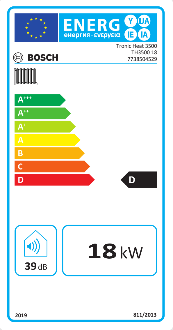 Bosch Tronic Heat 3500 Elektro-Heizkessel 18kW 6-stufig Wandhängend, Weiß Bosch Tronic Heat 3500 Elektro-Heizkessel 18kW 6-stufig Wandhängend, Weiß