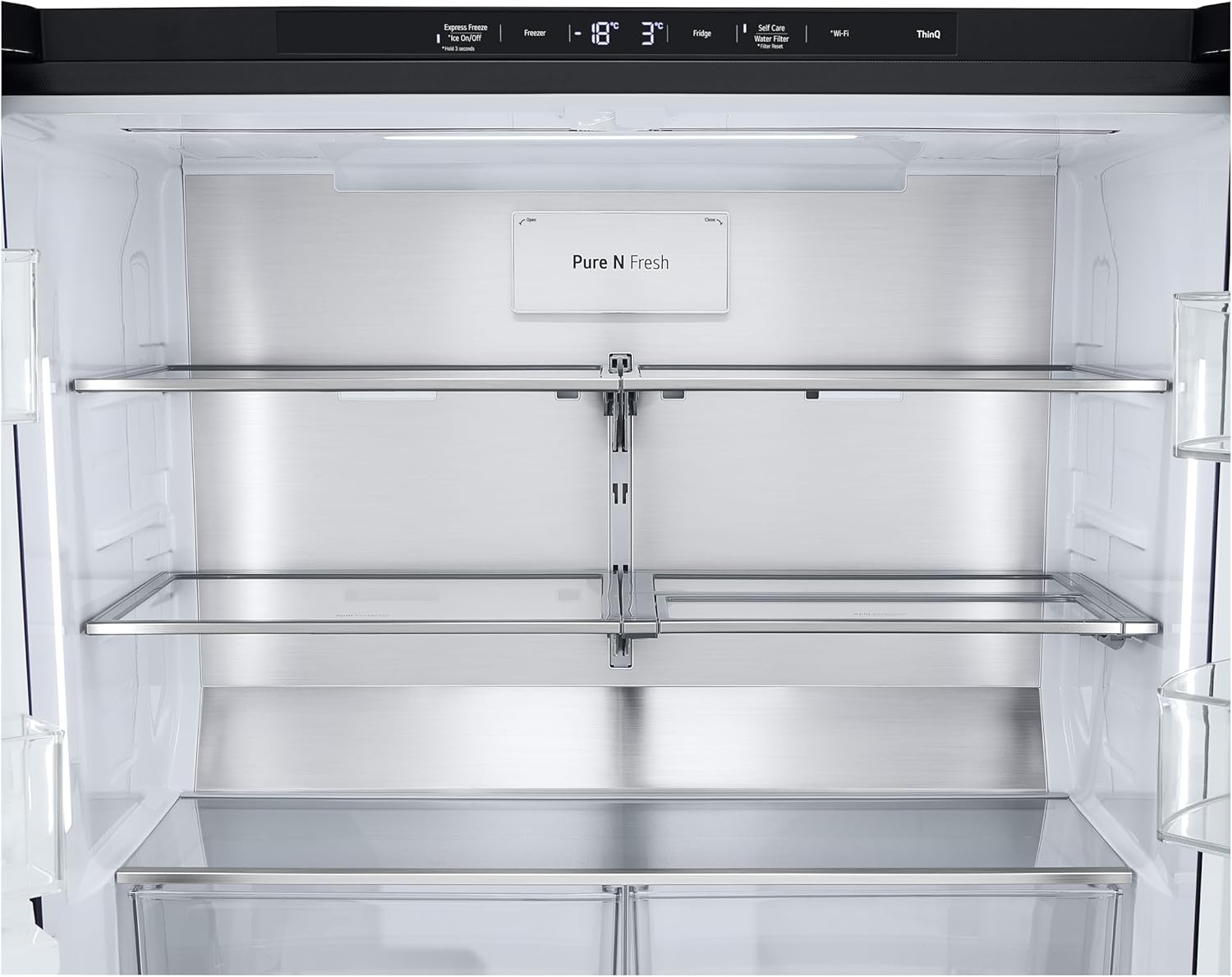 LG GML960EVBE Side-by-Side Kühlschrank mit Gefrierfach 641l, Essence Black Steel LG GML960EVBE Side-by-Side Kühlschrank mit Gefrierfach 641l, Essence Black Steel