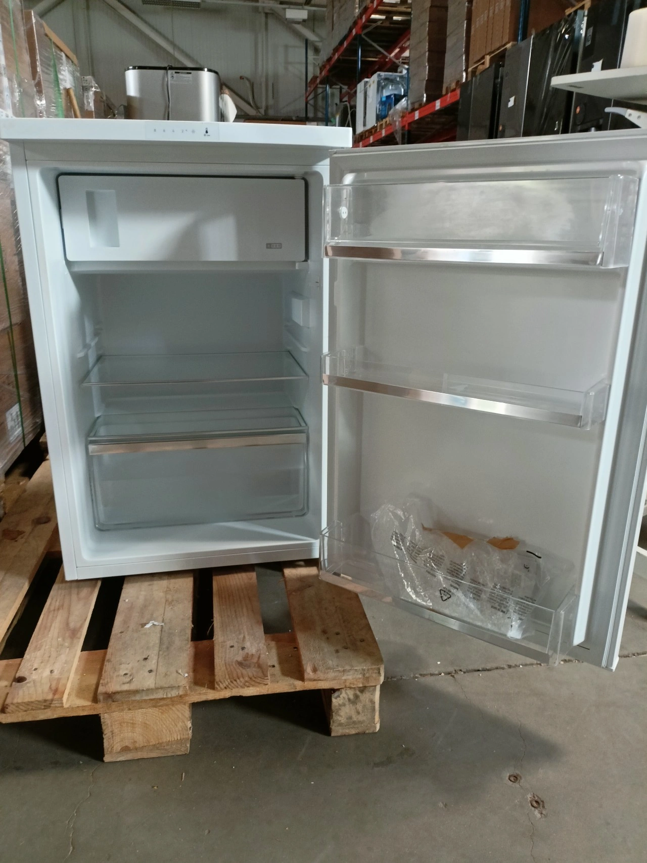 AEG RTS811DXAW Freistehender Tisch-Kühlschrank mit Gefrierfach 120L, Weiß - B Ware [akzeptabel]