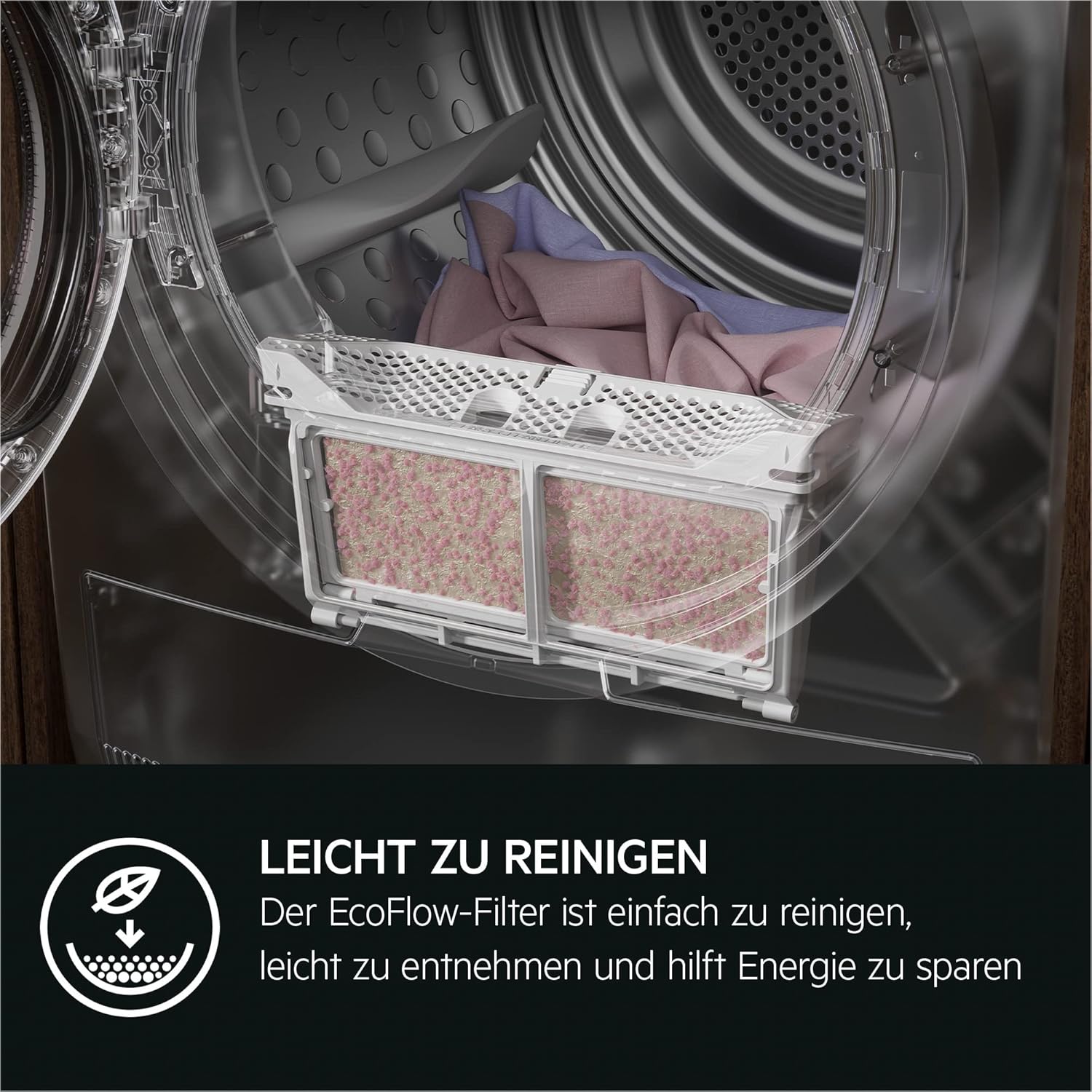 AEG Serie 9000 TR9T75680 Wärmepumpentrockner 8 kg mit AbsoluteCare Plus, Weiß AEG Serie 9000 TR9T75680 Wärmepumpentrockner 8 kg mit AbsoluteCare Plus, Weiß
