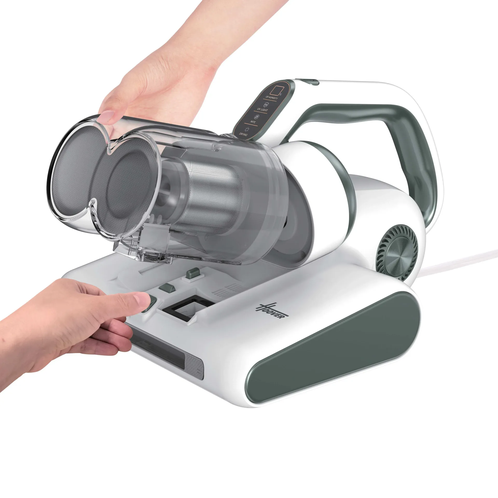 Hoover HMC5 Matratzen-Handstaubsauger Beutellos, Weiß - B Ware [akzeptabel]