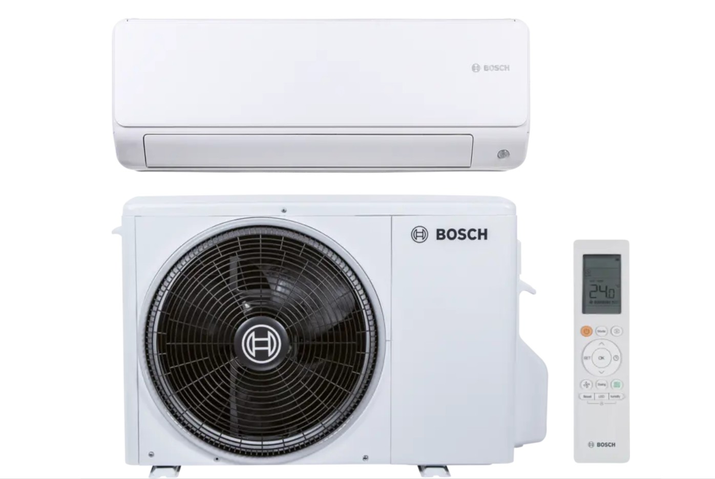 Bosch Split-Klimagerät CL6000i-Set 26 WE Außen- und Inneneinheit, 2,6 kW A+++ (7733701843)