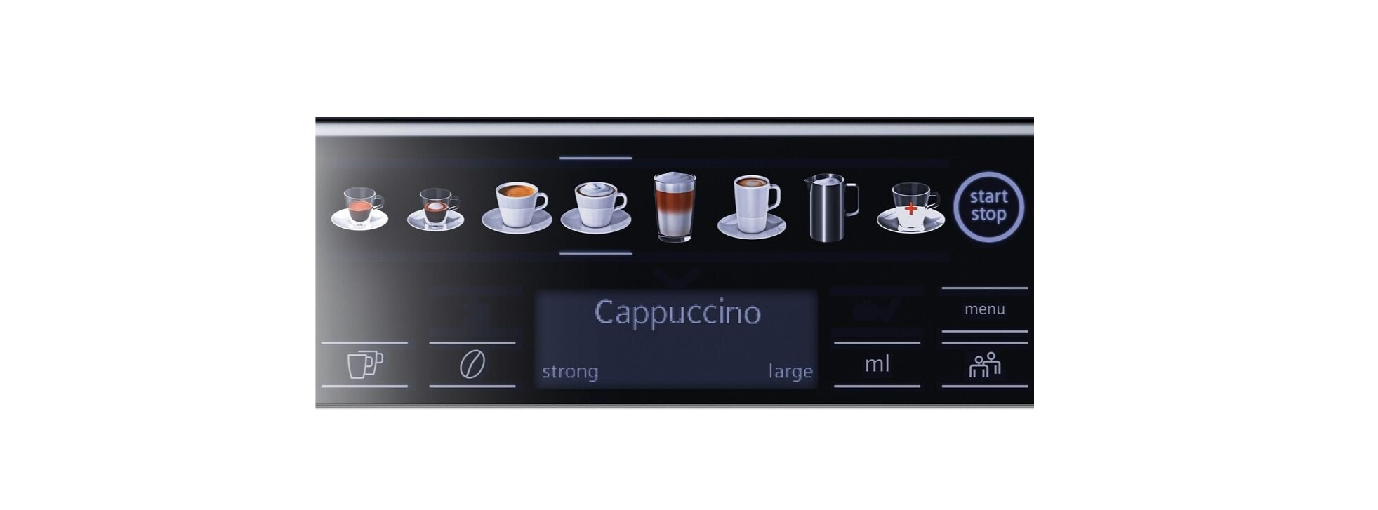 Siemens EQ.6 Plus s100 TE651209RW Kaffeevollautomat, Schwarz/Silber
