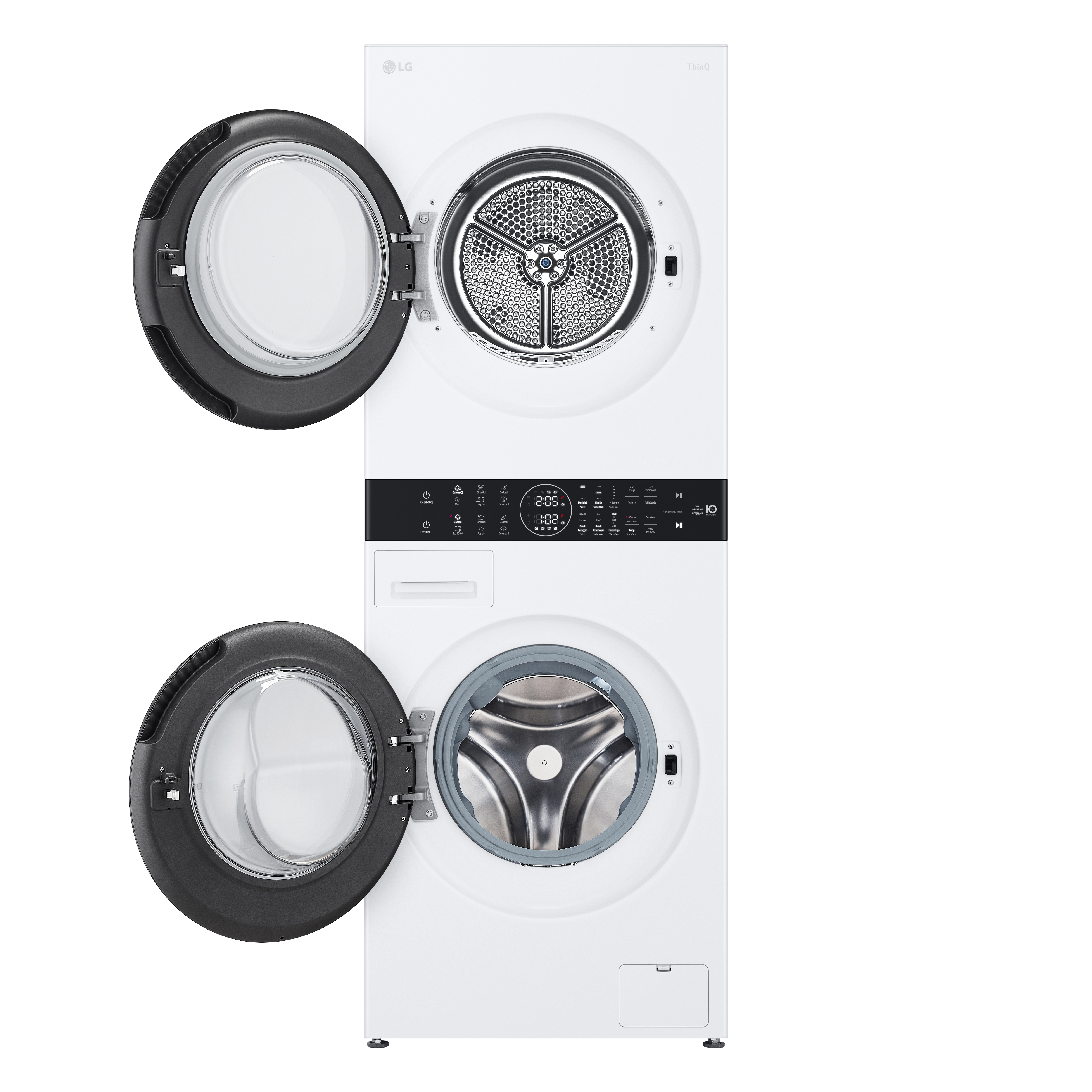 LG Washtower WT1210WWF Waschmaschine 12kg und Trockner 10 kg, Weiß LG Washtower WT1210WWF Waschmaschine 12kg und Trockner 10 kg, Weiß
