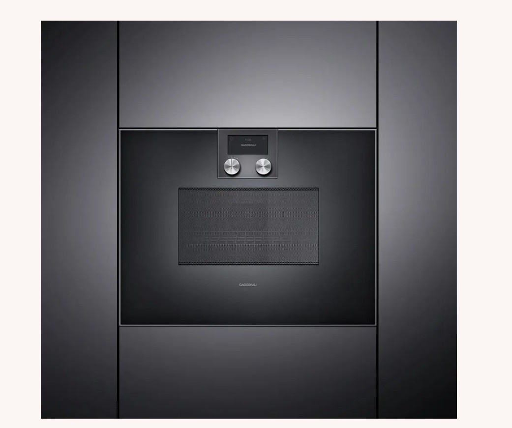 %Sale% Gaggenau BM450100 Mikrowellen-Backofen Serie 400 60 x 45 cm, Anthrazit