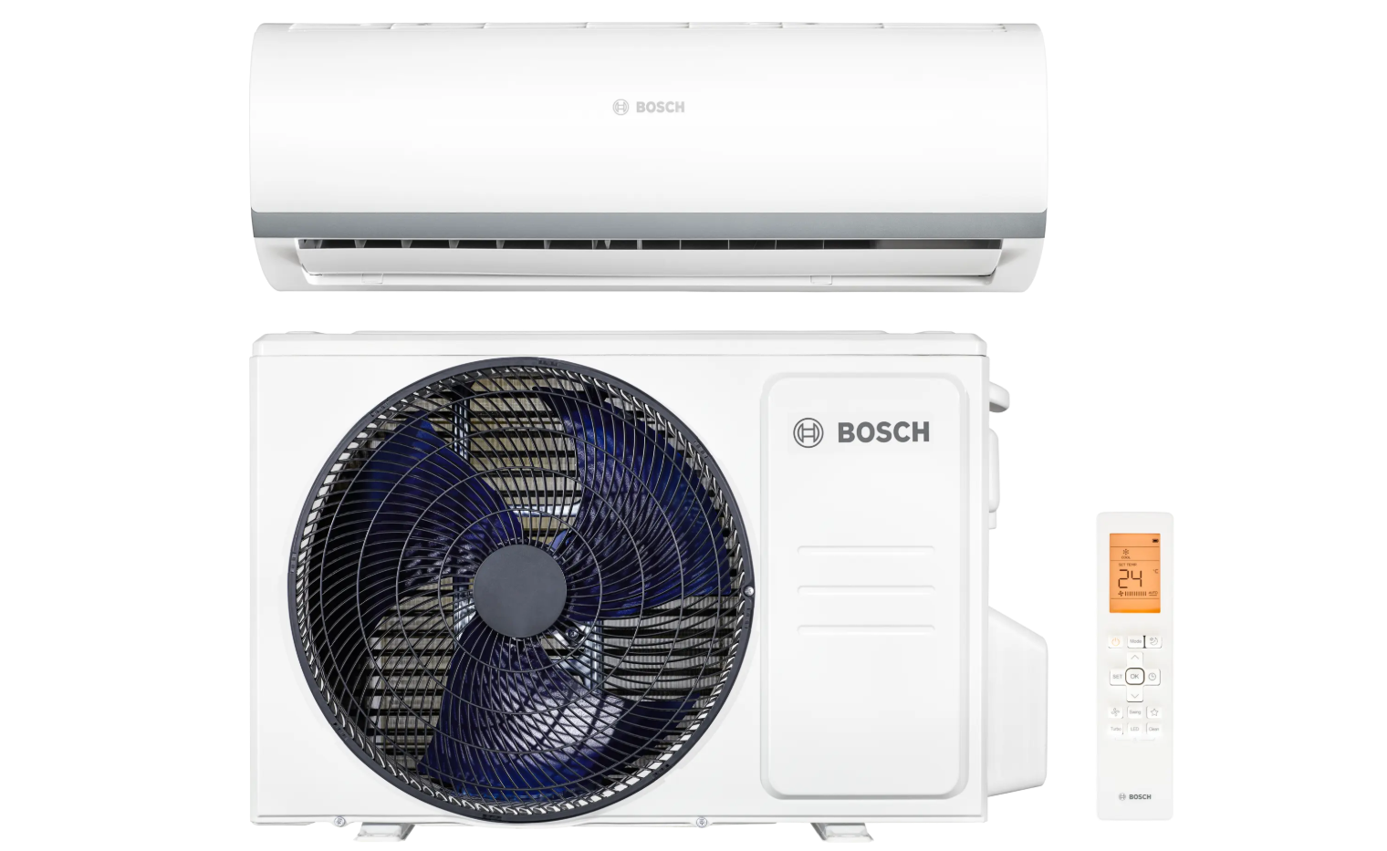 Bosch Split-Klimagerät CL2000-Set 70 WE Außen- und Inneneinheit, 7,0 kW, A++ (7733702191) Bosch Split-Klimagerät CL2000-Set 70 WE Außen- und Inneneinheit, 7,0 kW, A++ (7733702191)