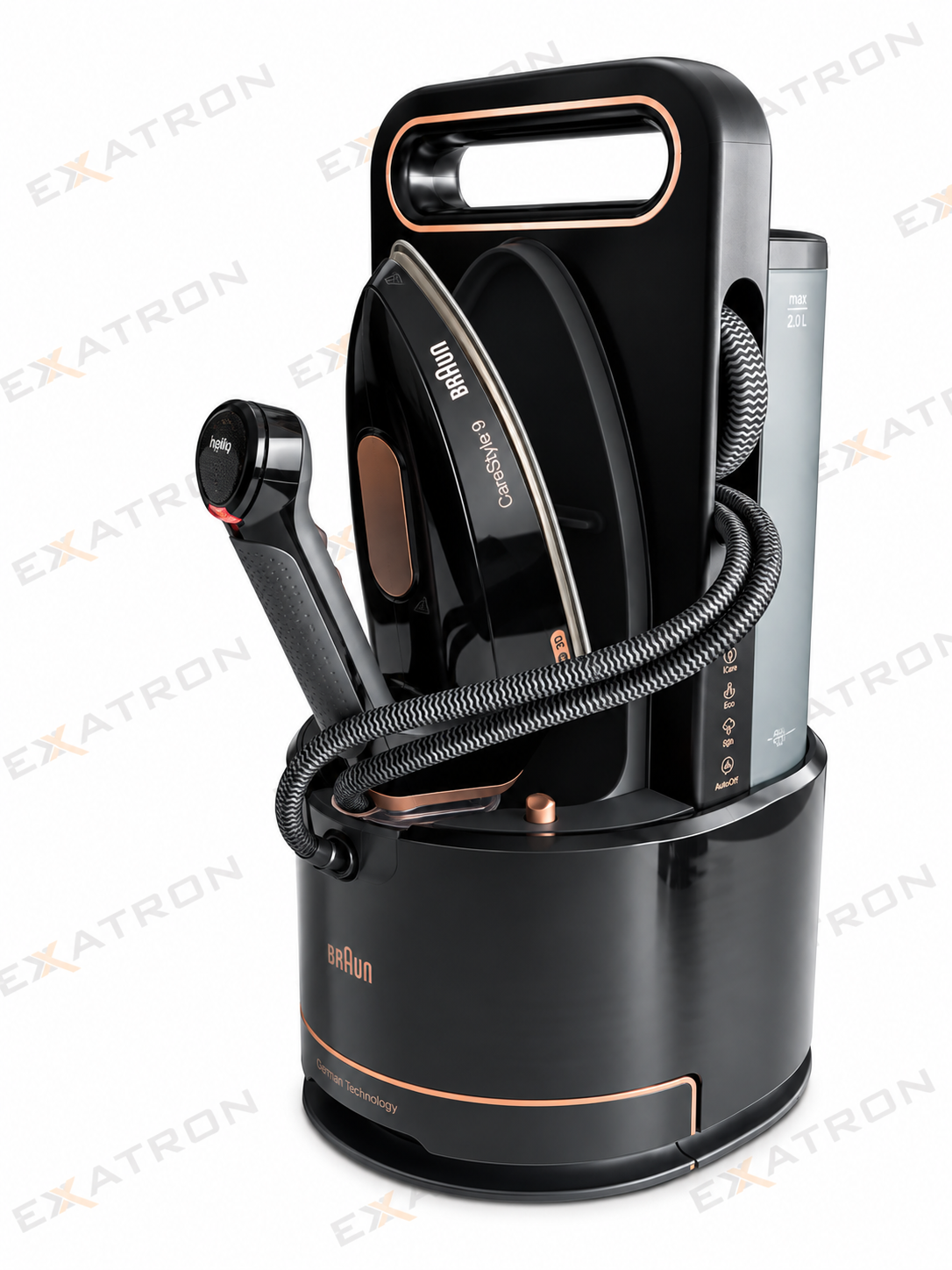 Braun CareStyle 9 IS 9090 BK Dampfbügelstation 2700W, Schwarz